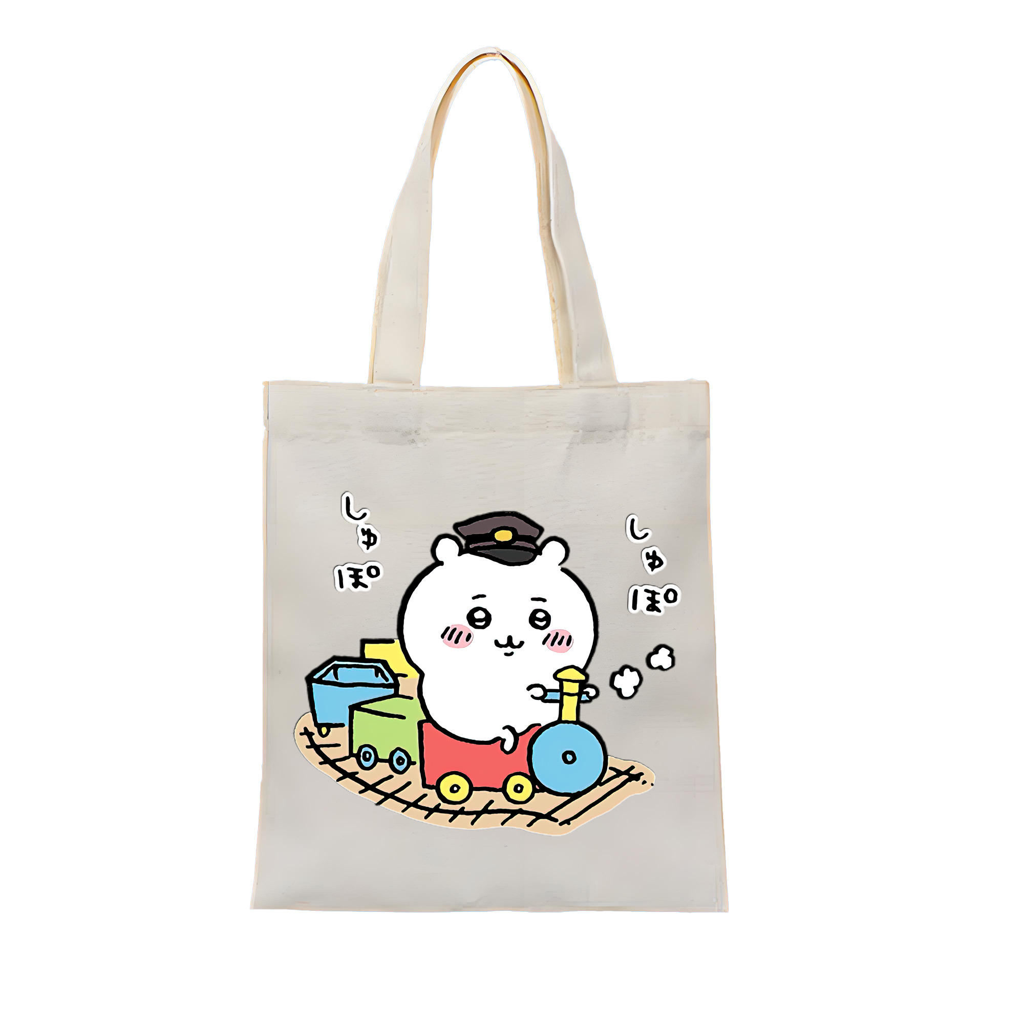（画像用） ちいかわ ちいかわ Chii-kawa chiikawa 縦型キャンバス生地手提げバッグ　トートバッグ