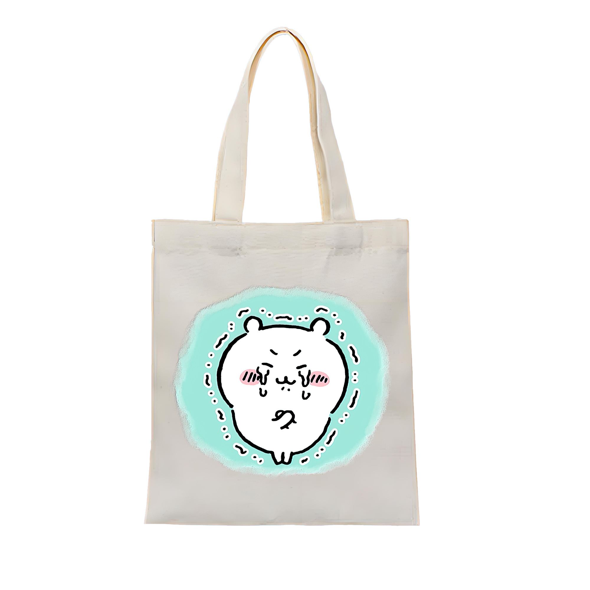 （画像用） ちいかわ ちいかわ Chii-kawa chiikawa 縦型キャンバス生地手提げバッグ　トートバッグ