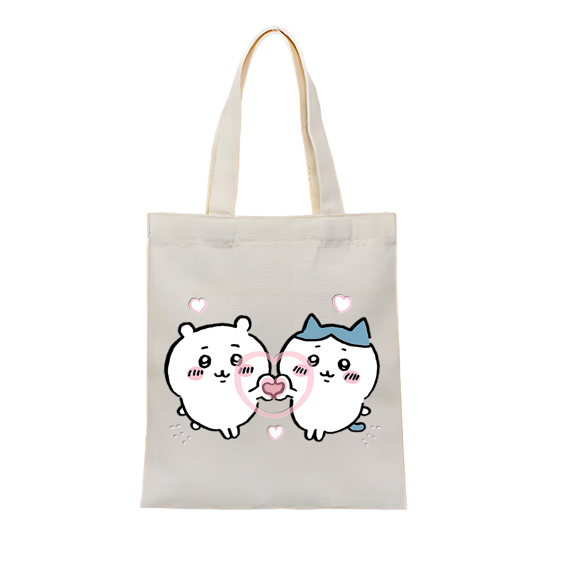 （画像用） ちいかわ ちいかわ Chii-kawa chiikawa 縦型キャンバス生地手提げバッグ　トートバッグ