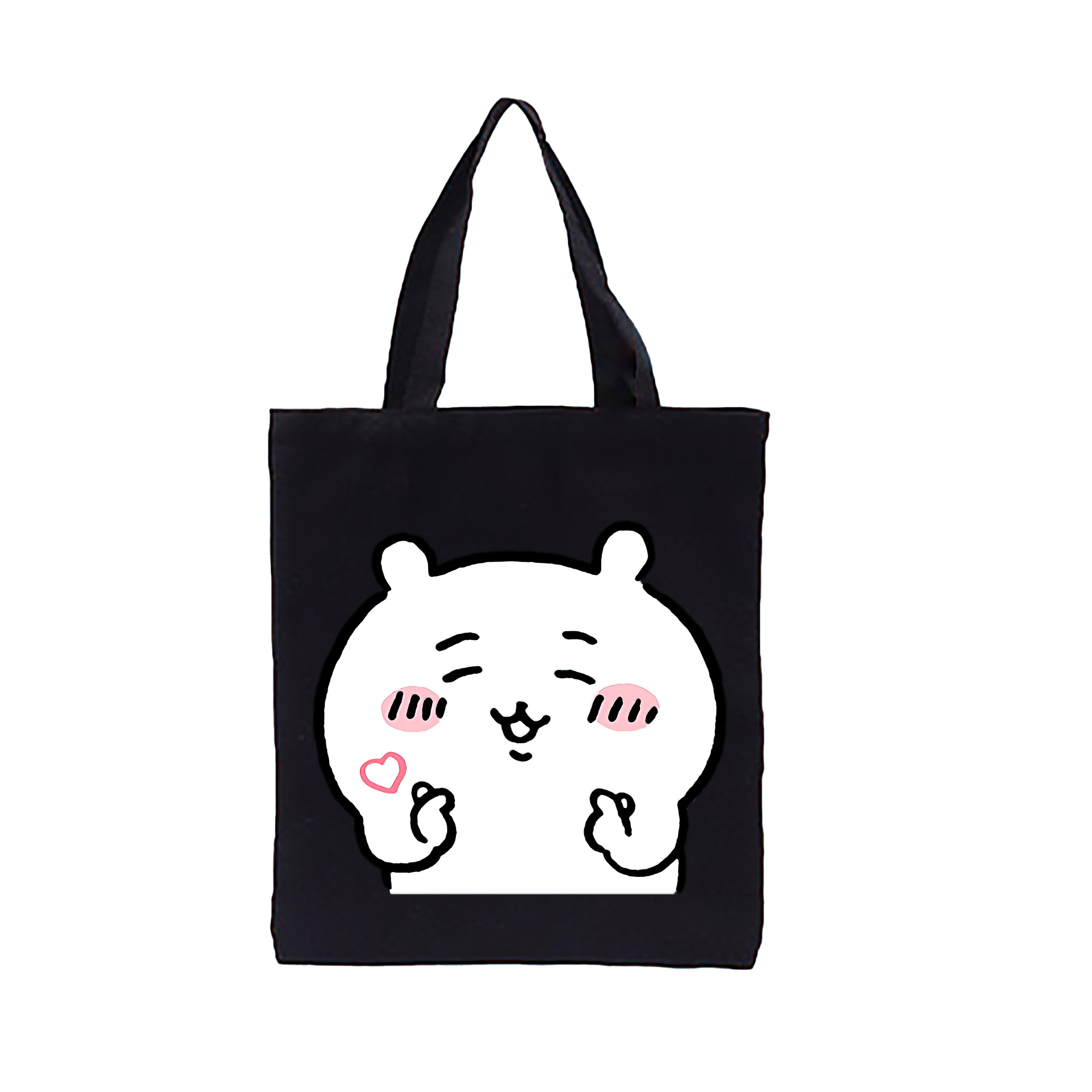（画像用） ちいかわ ちいかわ Chii-kawa chiikawa 縦型キャンバス生地手提げバッグ　トートバッグ