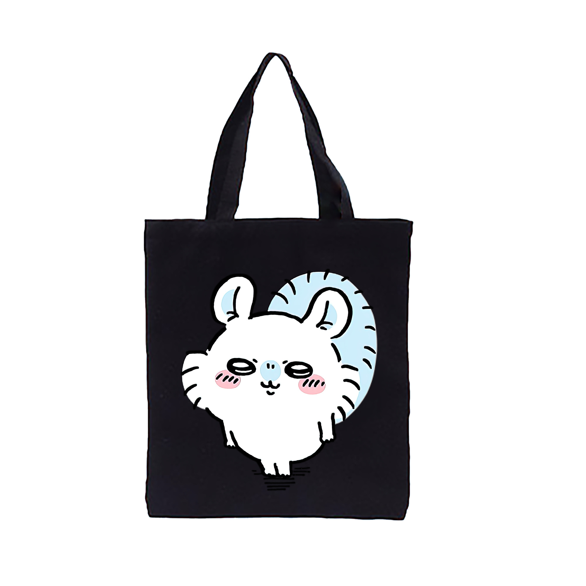 （画像用） ちいかわ モモンガ Chii-kawa Momonga 縦型キャンバス生地手提げバッグ　トートバッグ