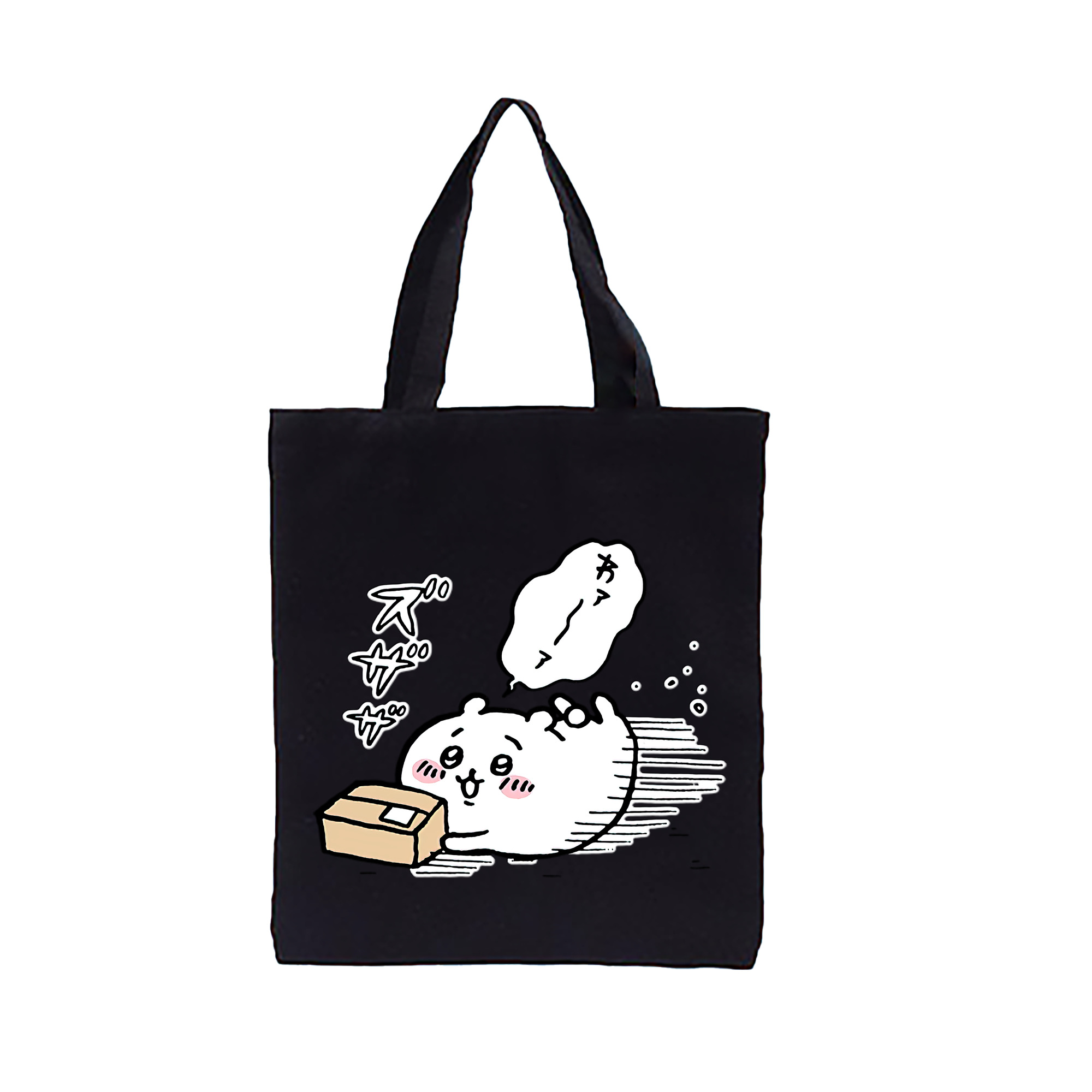 （画像用） ちいかわ ちいかわ Chii-kawa chiikawa 縦型キャンバス生地手提げバッグ　トートバッグ