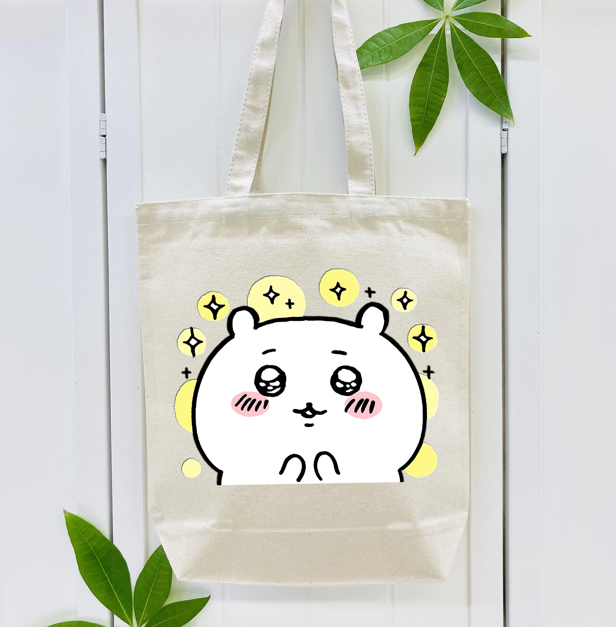 ちいかわ ちいかわ Chii-kawa chiikawa 縦型キャンバス生地手提げバッグ　トートバッグ