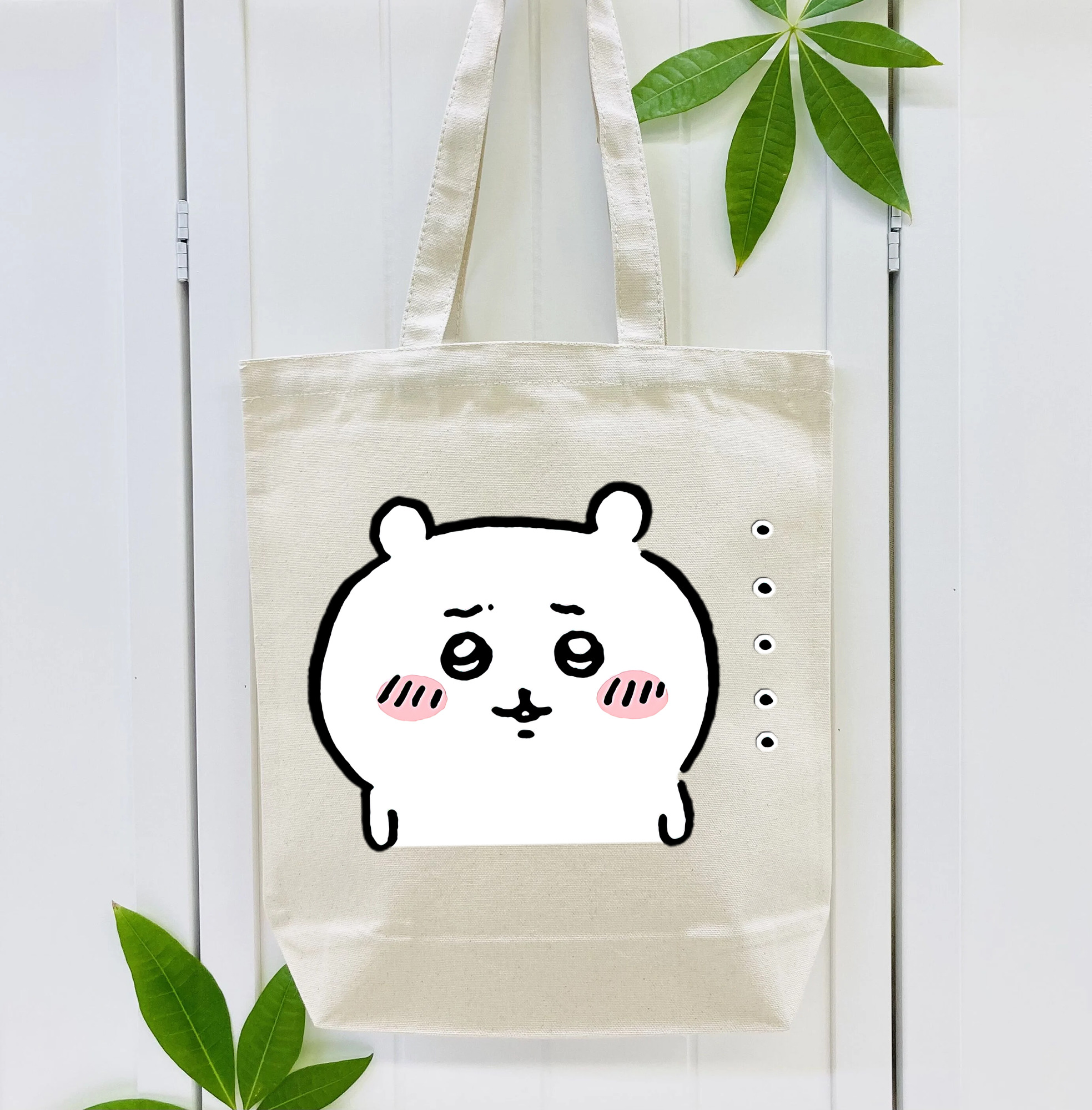 ちいかわ ちいかわ Chii-kawa chiikawa 縦型キャンバス生地手提げバッグ　トートバッグ