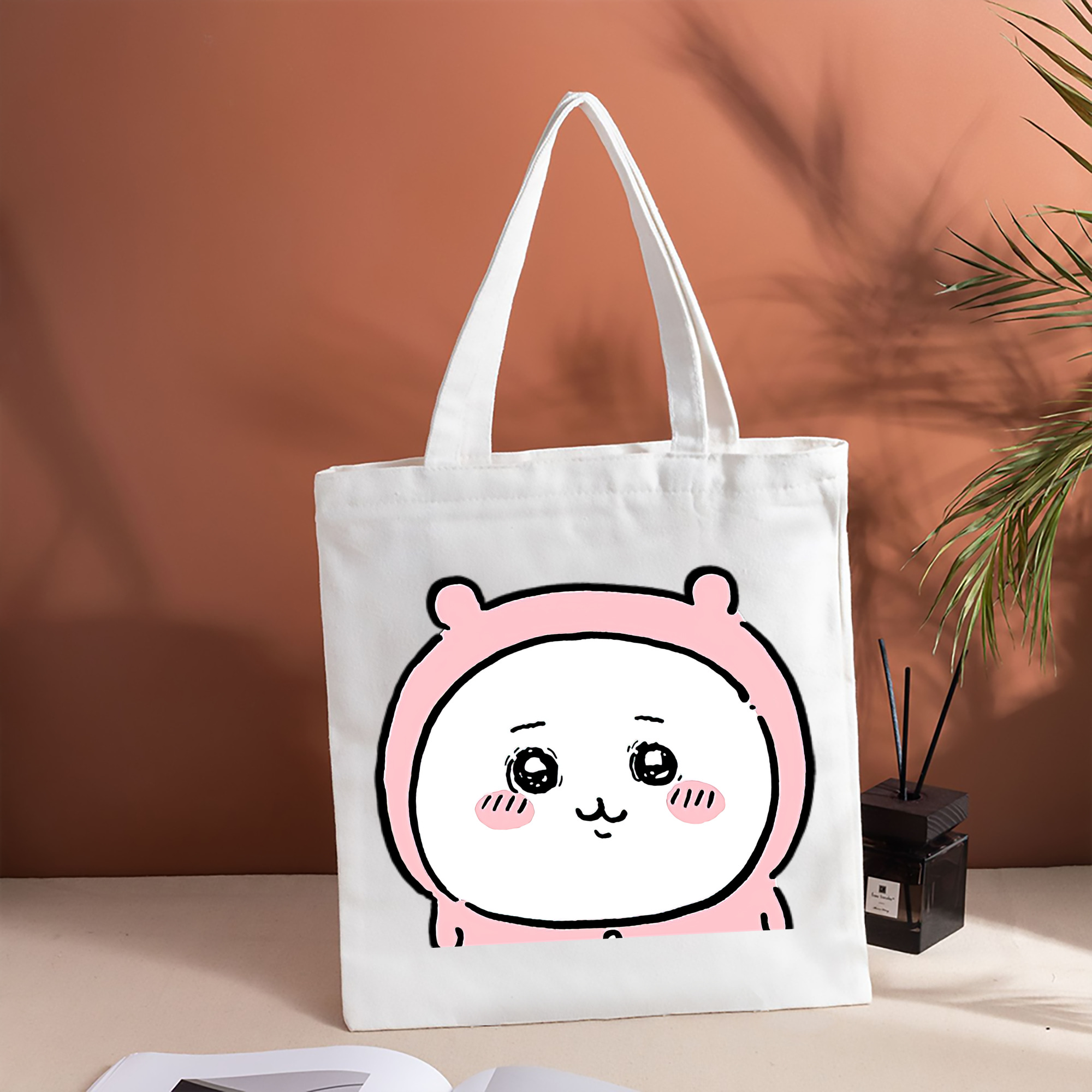 ちいかわ ちいかわ Chii-kawa chiikawa 縦型キャンバス生地手提げバッグ　トートバッグ