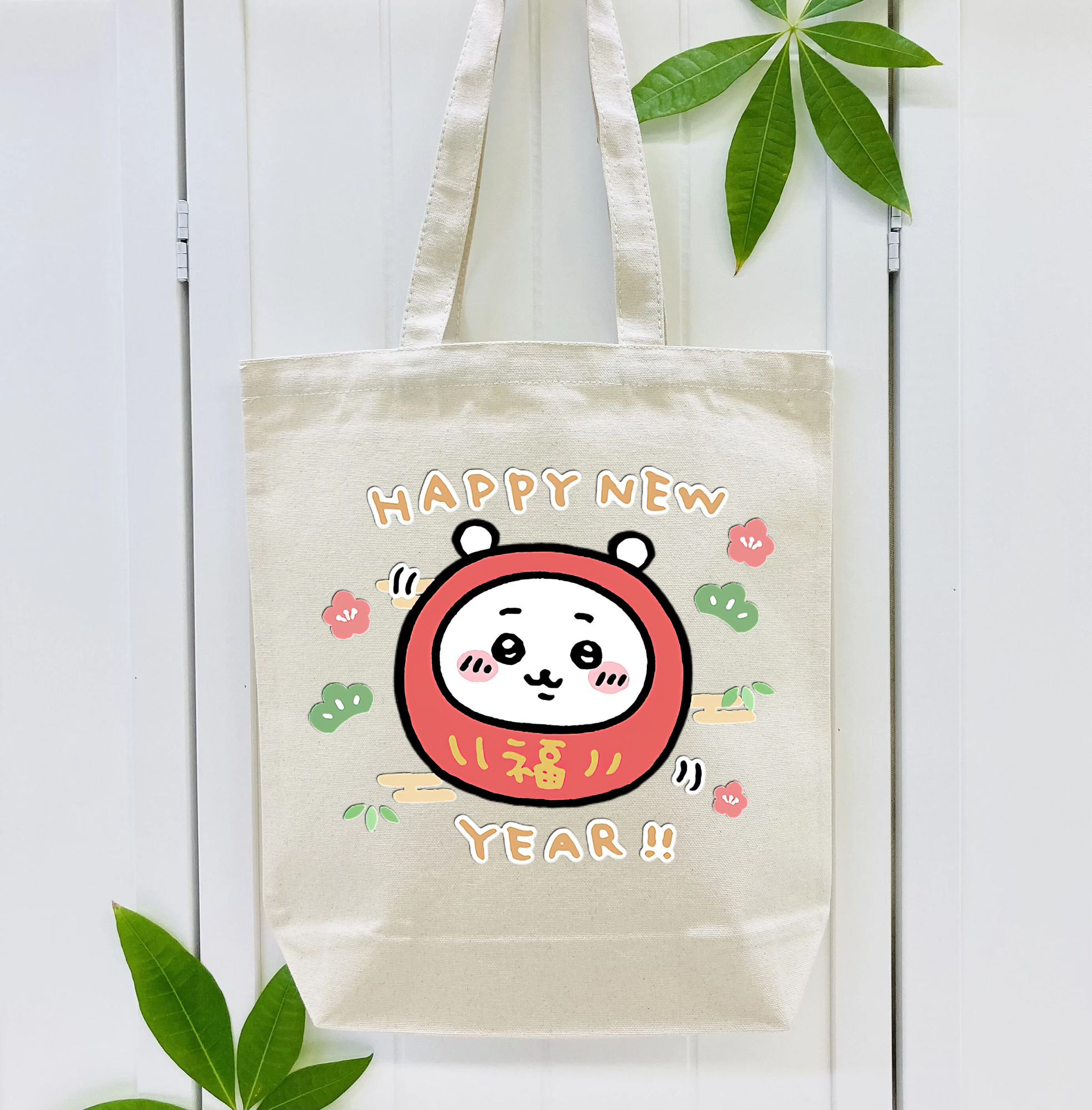 ちいかわ ちいかわ Chii-kawa chiikawa 縦型キャンバス生地手提げバッグ　トートバッグ