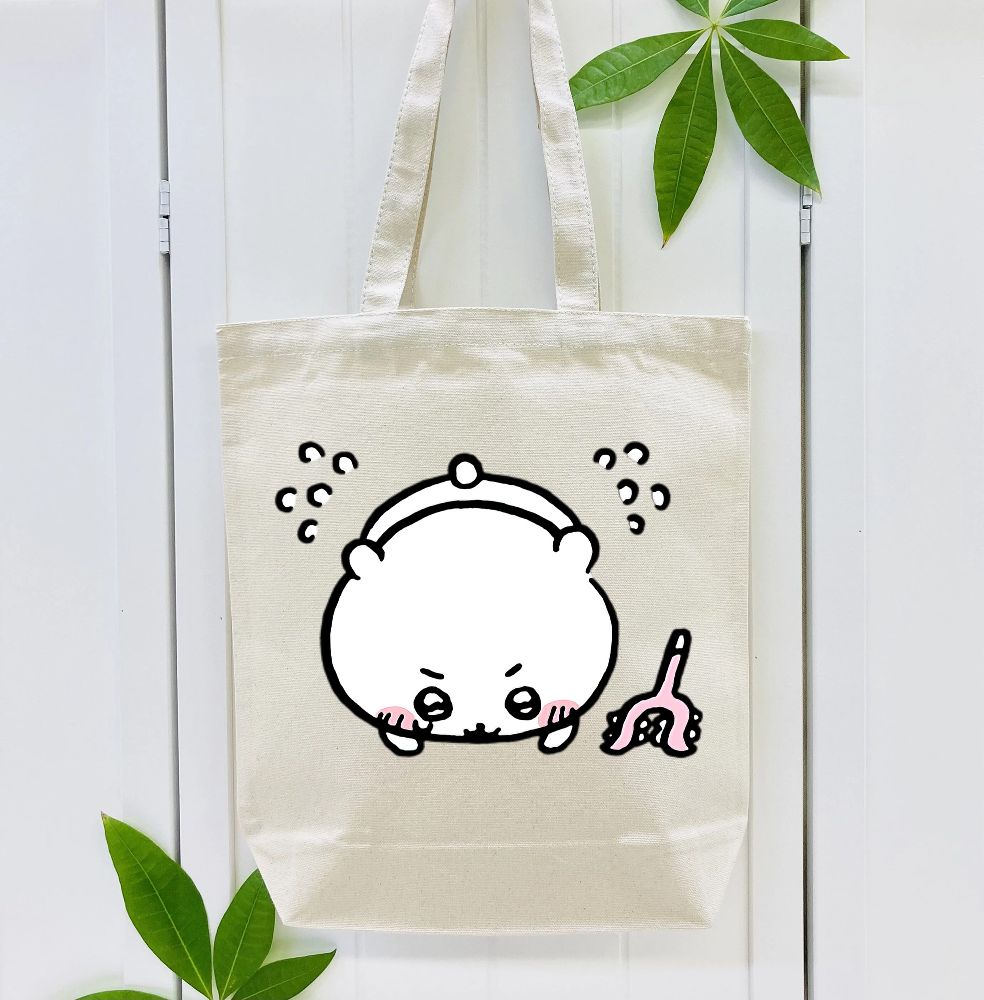 ちいかわ ちいかわ Chii-kawa chiikawa 縦型キャンバス生地手提げバッグ　トートバッグ