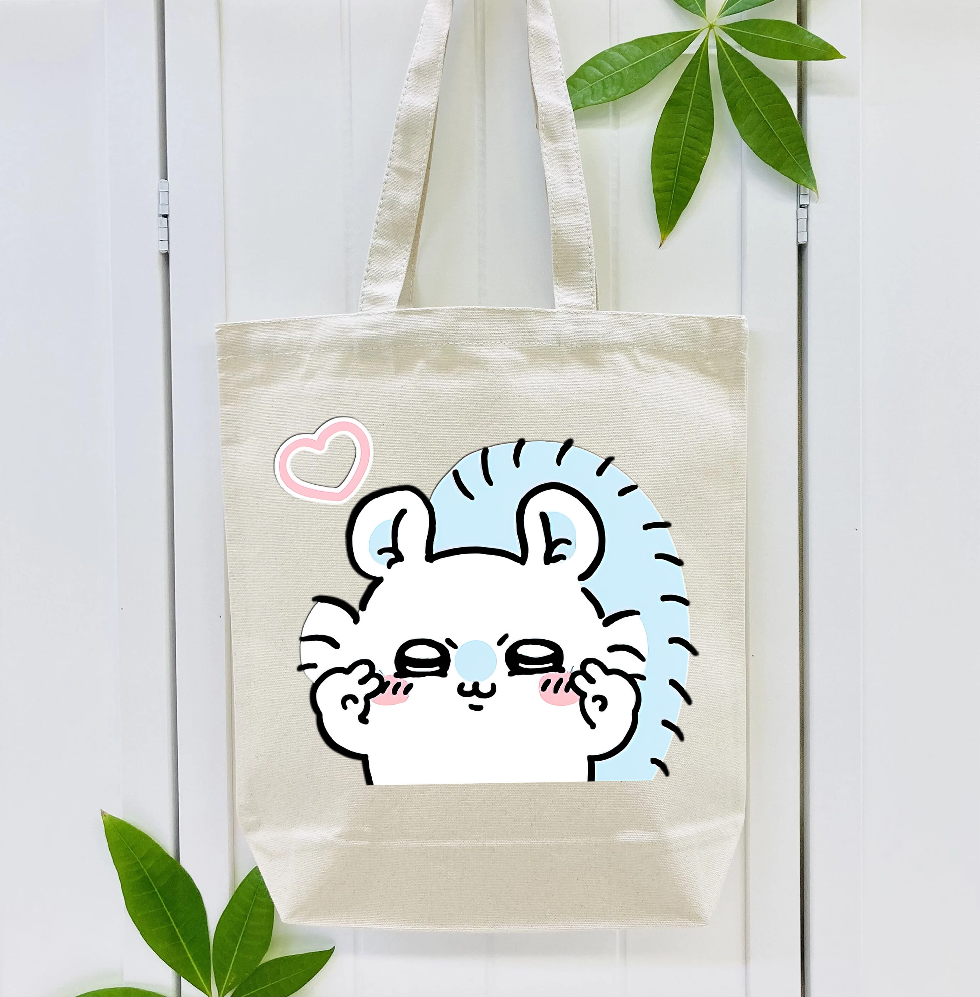 ちいかわ モモンガ Chii-kawa Momonga 縦型キャンバス生地手提げバッグ　トートバッグ