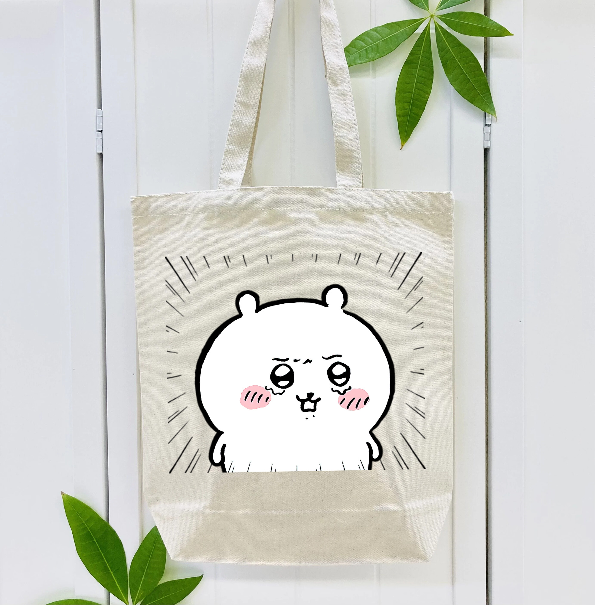 ちいかわ ちいかわ Chii-kawa chiikawa 縦型キャンバス生地手提げバッグ　トートバッグ