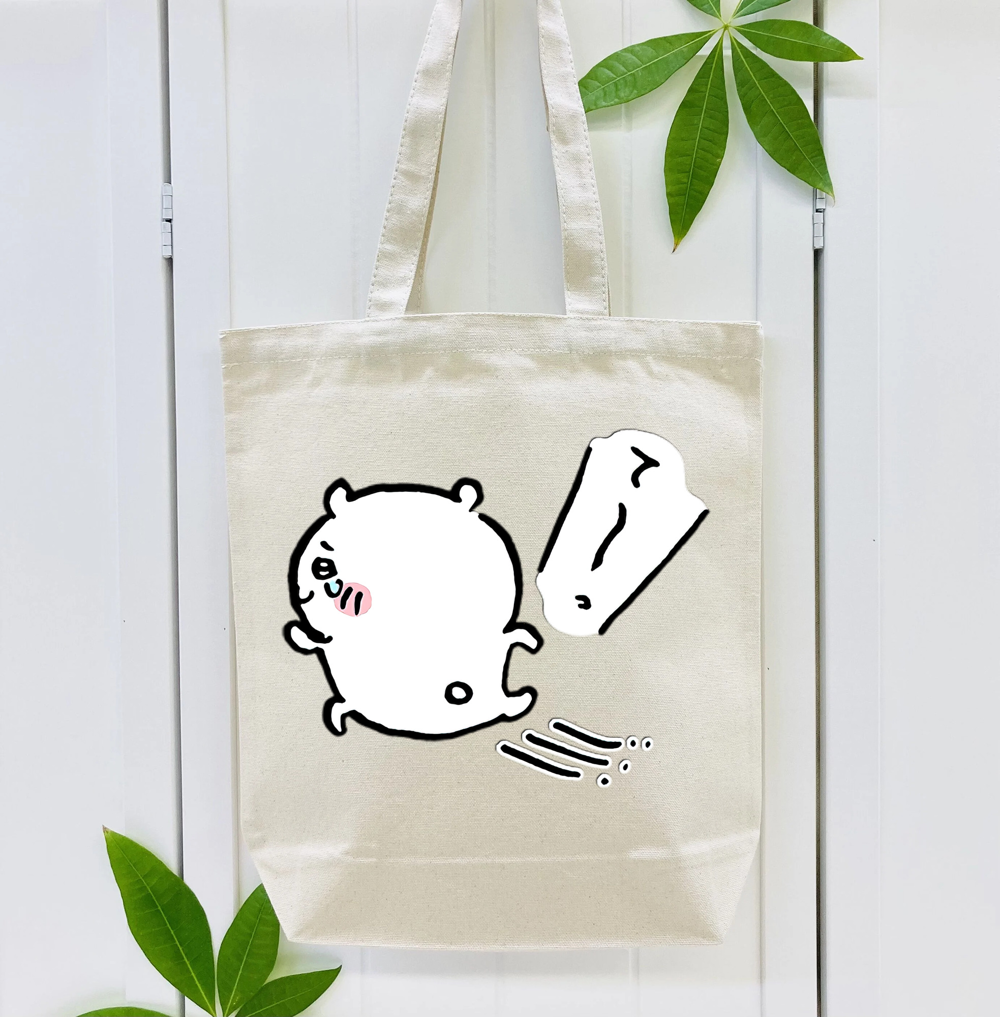 ちいかわ ちいかわ Chii-kawa chiikawa 縦型キャンバス生地手提げバッグ　トートバッグ