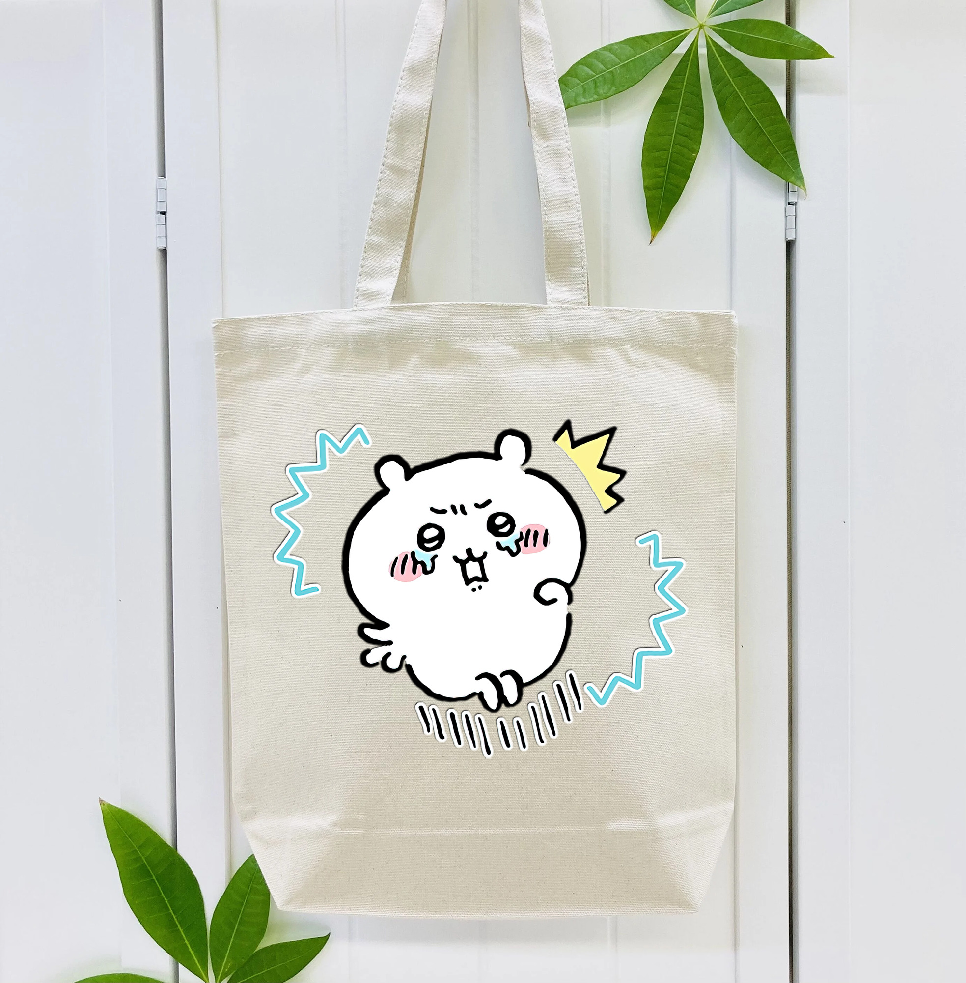 ちいかわ ちいかわ Chii-kawa chiikawa 縦型キャンバス生地手提げバッグ　トートバッグ