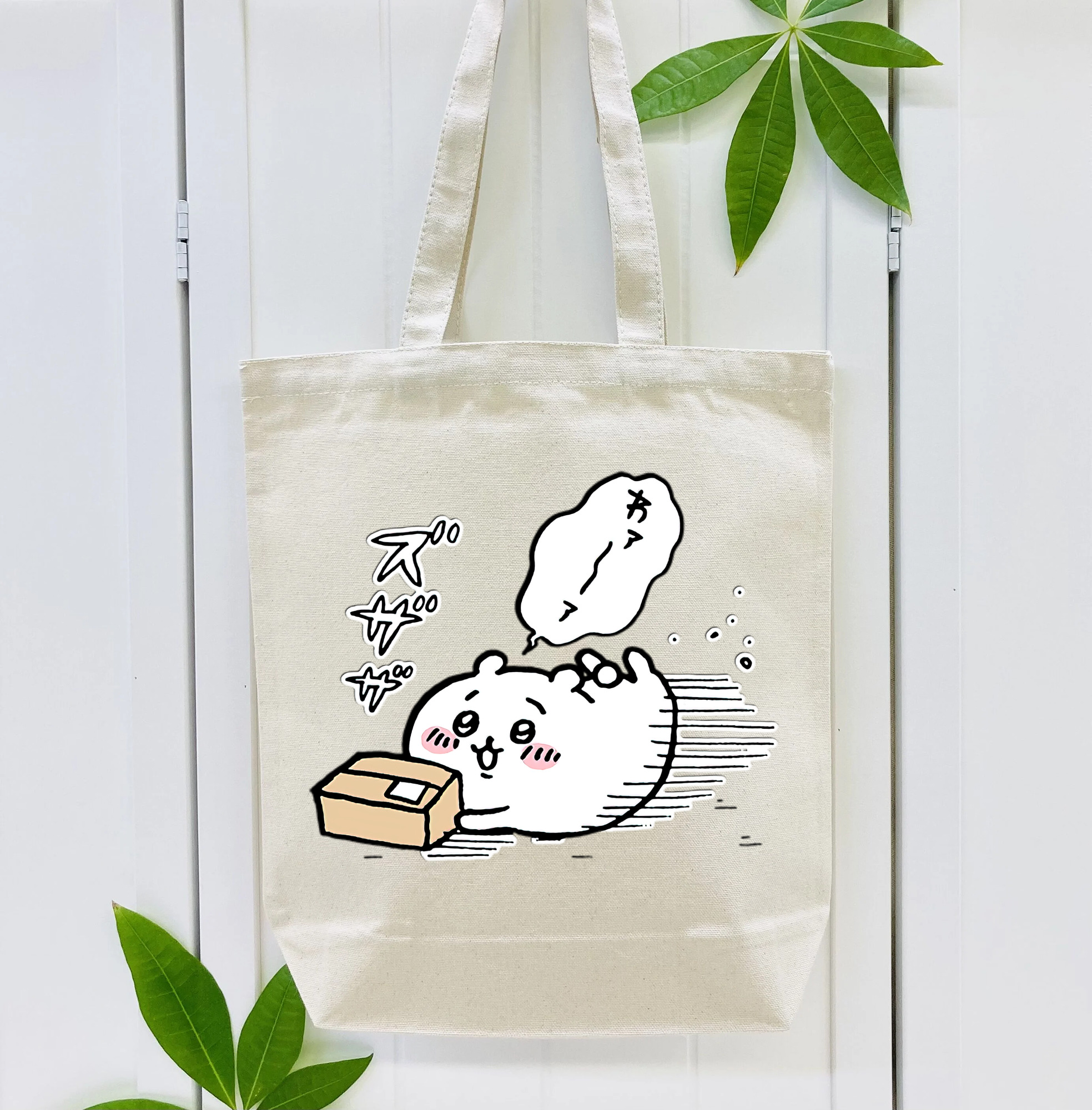 ちいかわ ちいかわ Chii-kawa chiikawa 縦型キャンバス生地手提げバッグ　トートバッグ