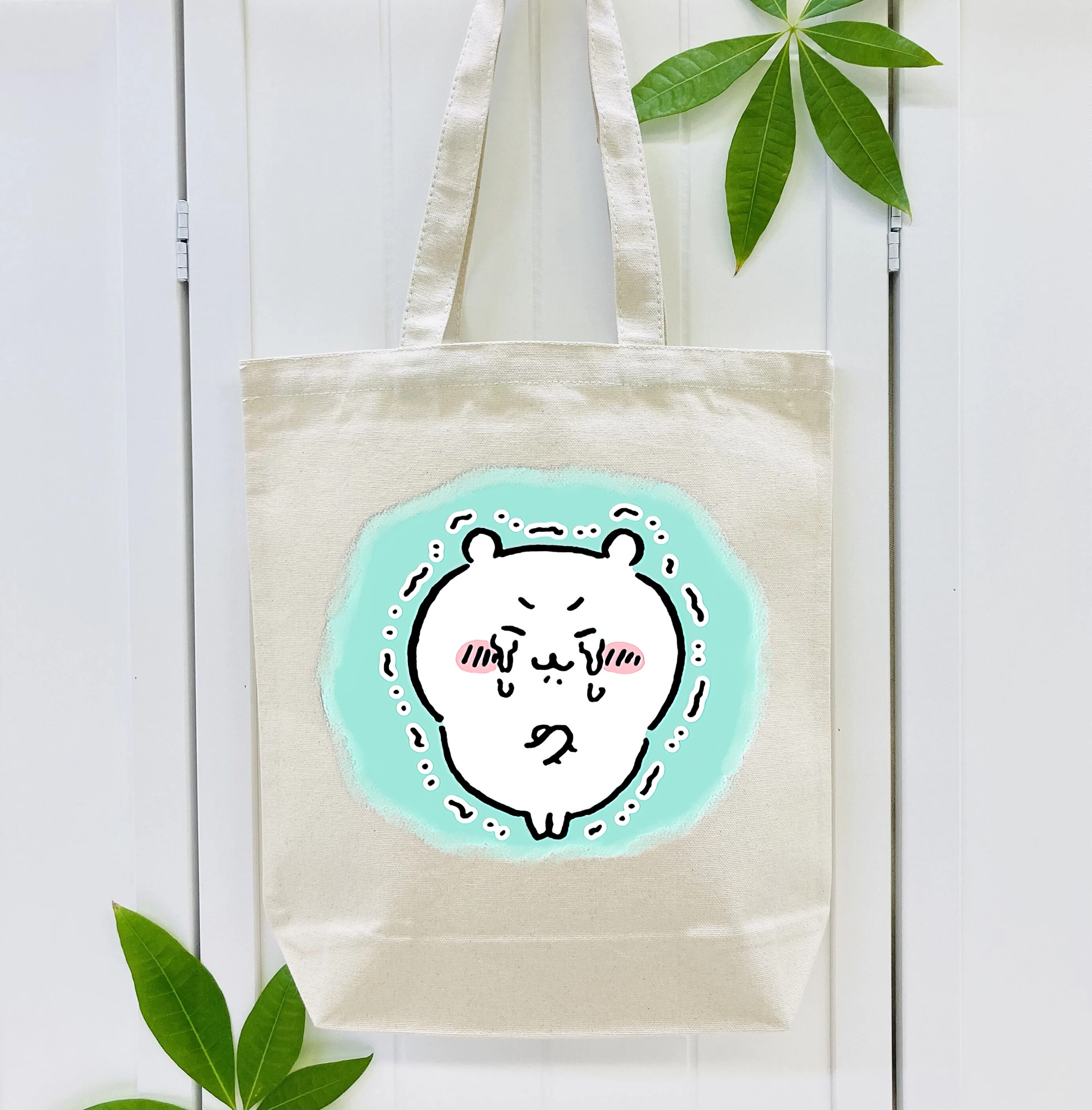 ちいかわ ちいかわ Chii-kawa chiikawa 縦型キャンバス生地手提げバッグ　トートバッグ
