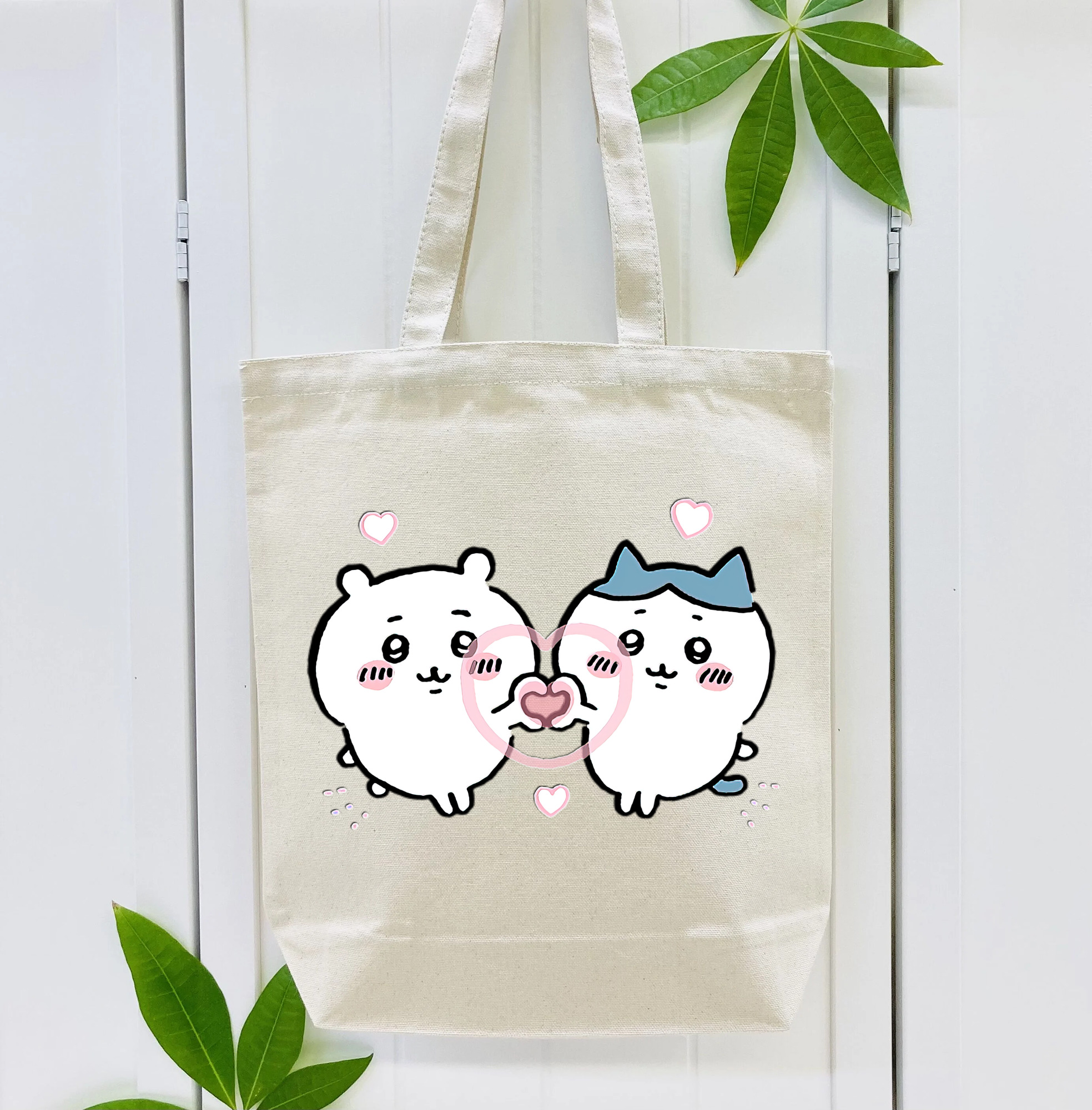 ちいかわ ちいかわ Chii-kawa chiikawa 縦型キャンバス生地手提げバッグ　トートバッグ