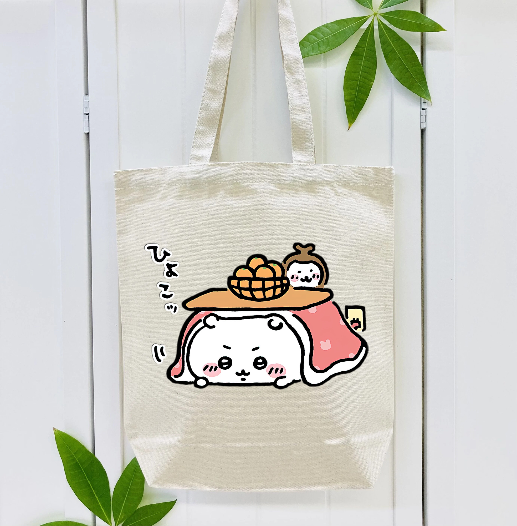 ちいかわ ちいかわ Chii-kawa chiikawa 縦型キャンバス生地手提げバッグ　トートバッグ