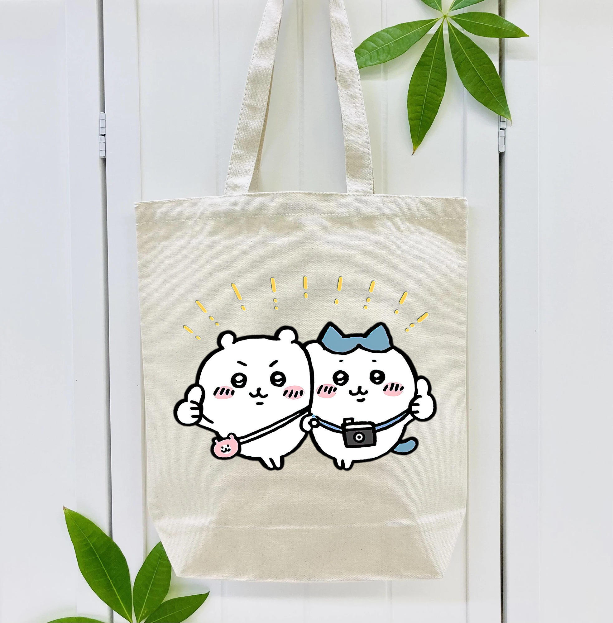 ちいかわ ちいかわ Chii-kawa chiikawa 縦型キャンバス生地手提げバッグ　トートバッグ