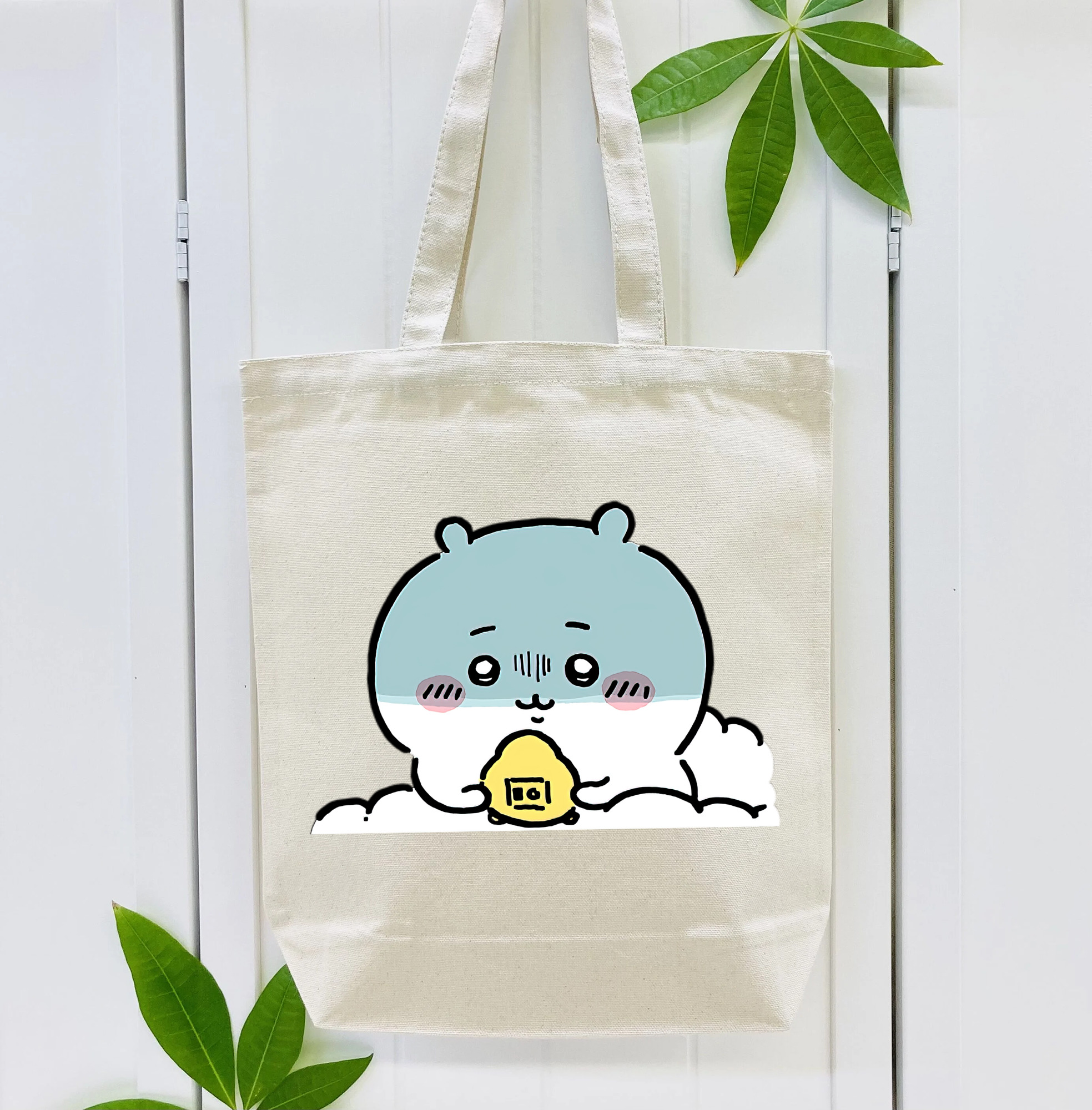 ちいかわ ちいかわ Chii-kawa chiikawa 縦型キャンバス生地手提げバッグ　トートバッグ