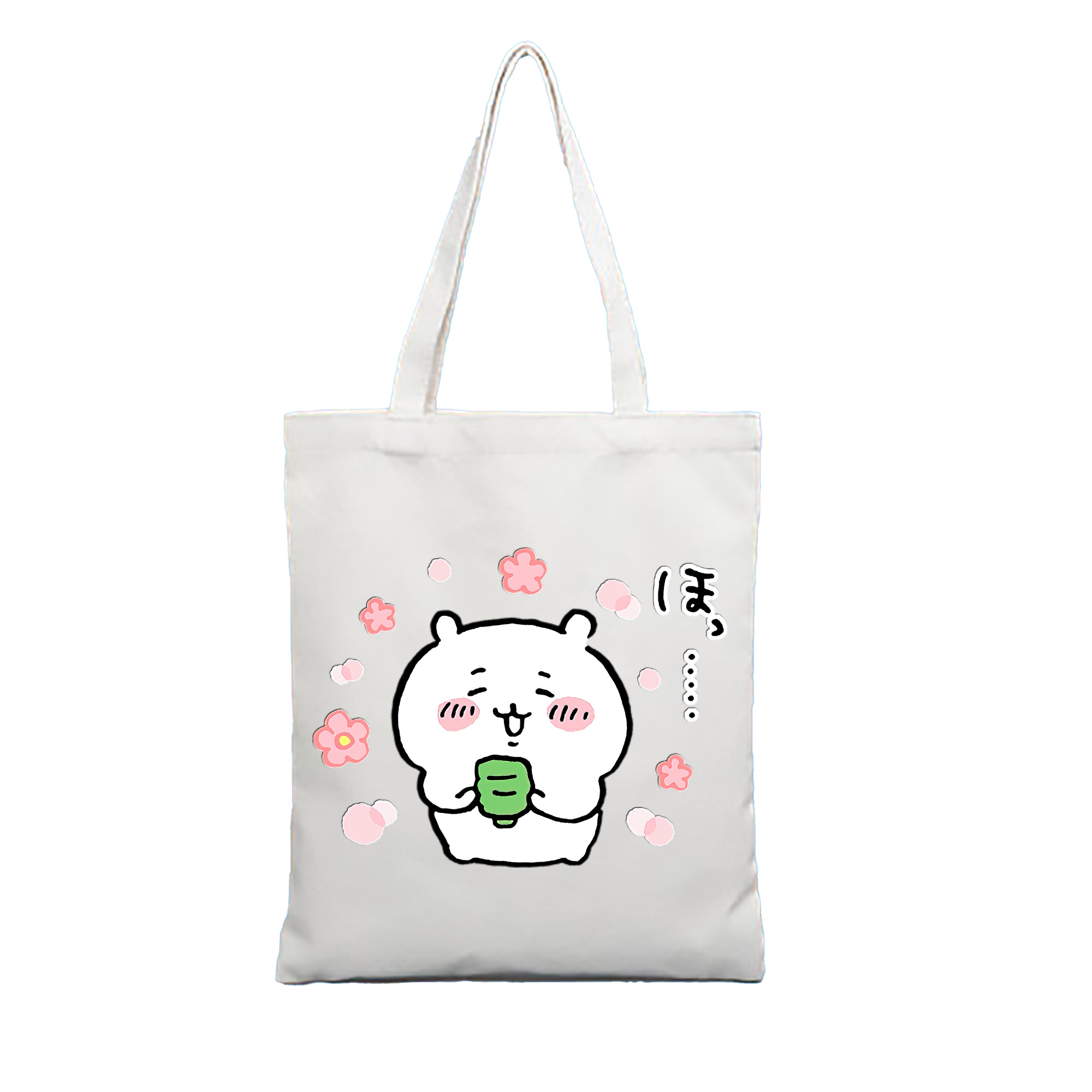 （画像用） ちいかわ ちいかわ Chii-kawa chiikawa 縦型キャンバス生地手提げバッグ　トートバッグ