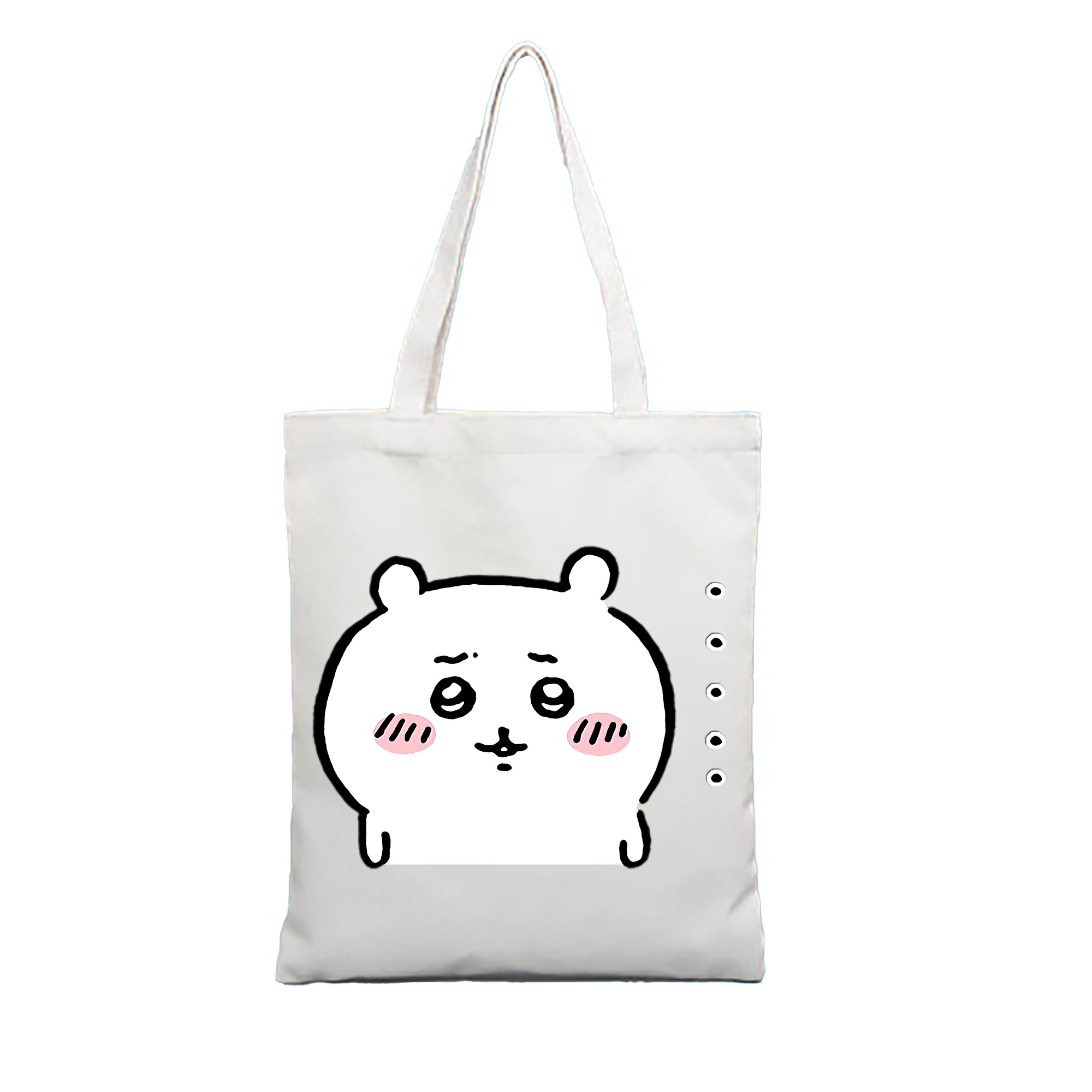 （画像用） ちいかわ ちいかわ Chii-kawa chiikawa 縦型キャンバス生地手提げバッグ　トートバッグ