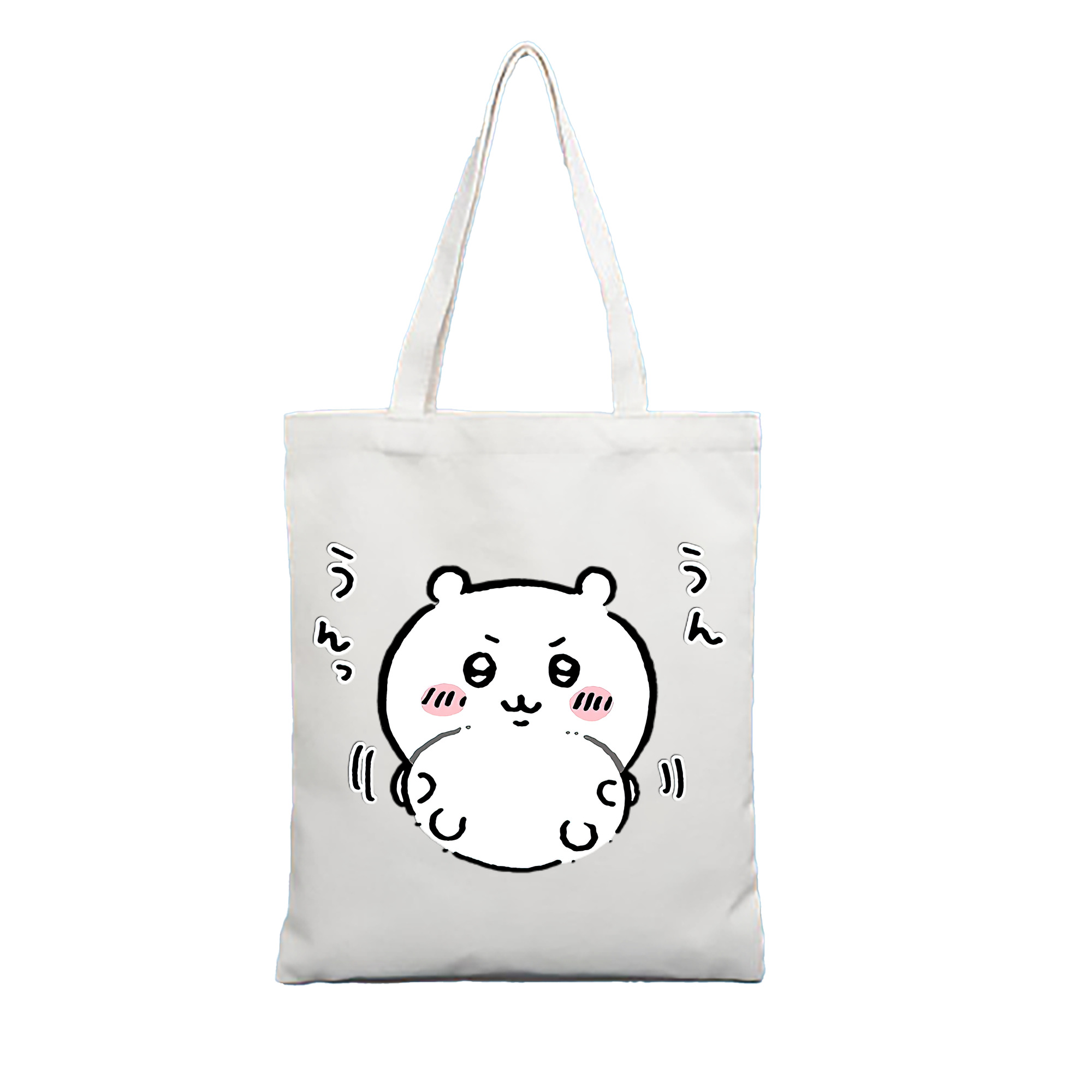 （画像用） ちいかわ ちいかわ Chii-kawa chiikawa 縦型キャンバス生地手提げバッグ　トートバッグ