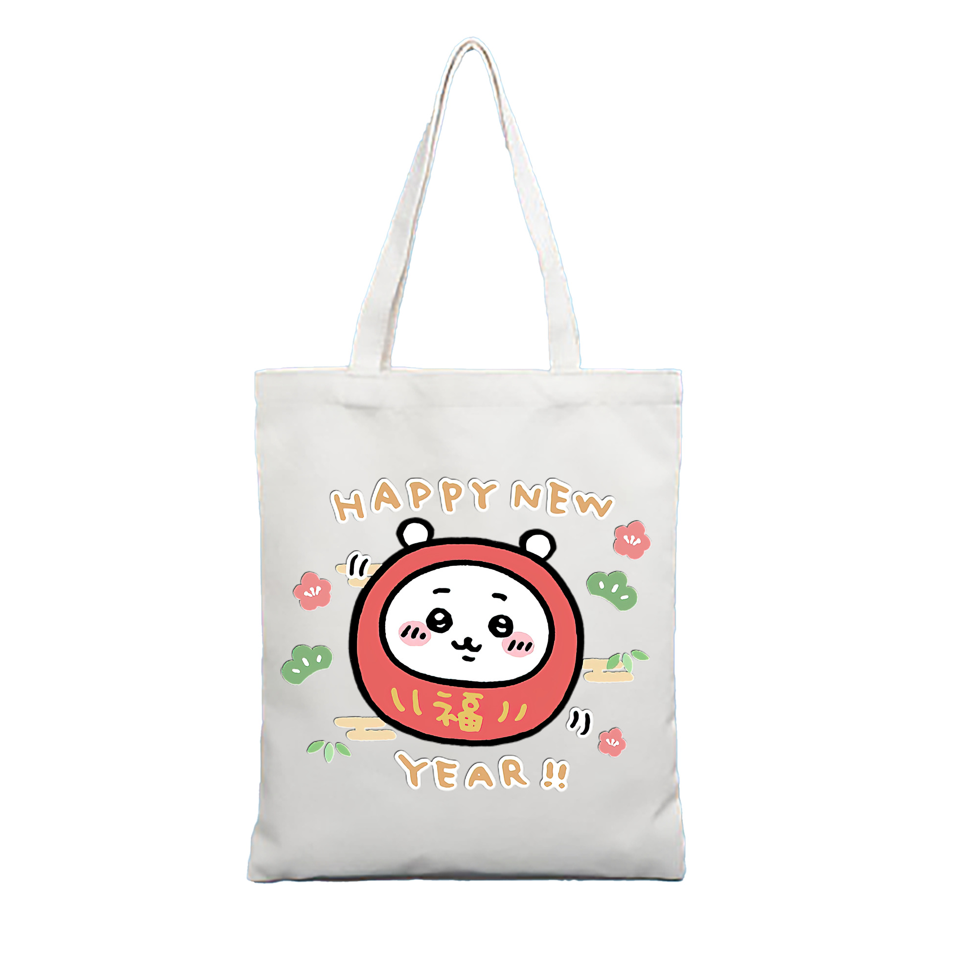 （画像用） ちいかわ ちいかわ Chii-kawa chiikawa 縦型キャンバス生地手提げバッグ　トートバッグ