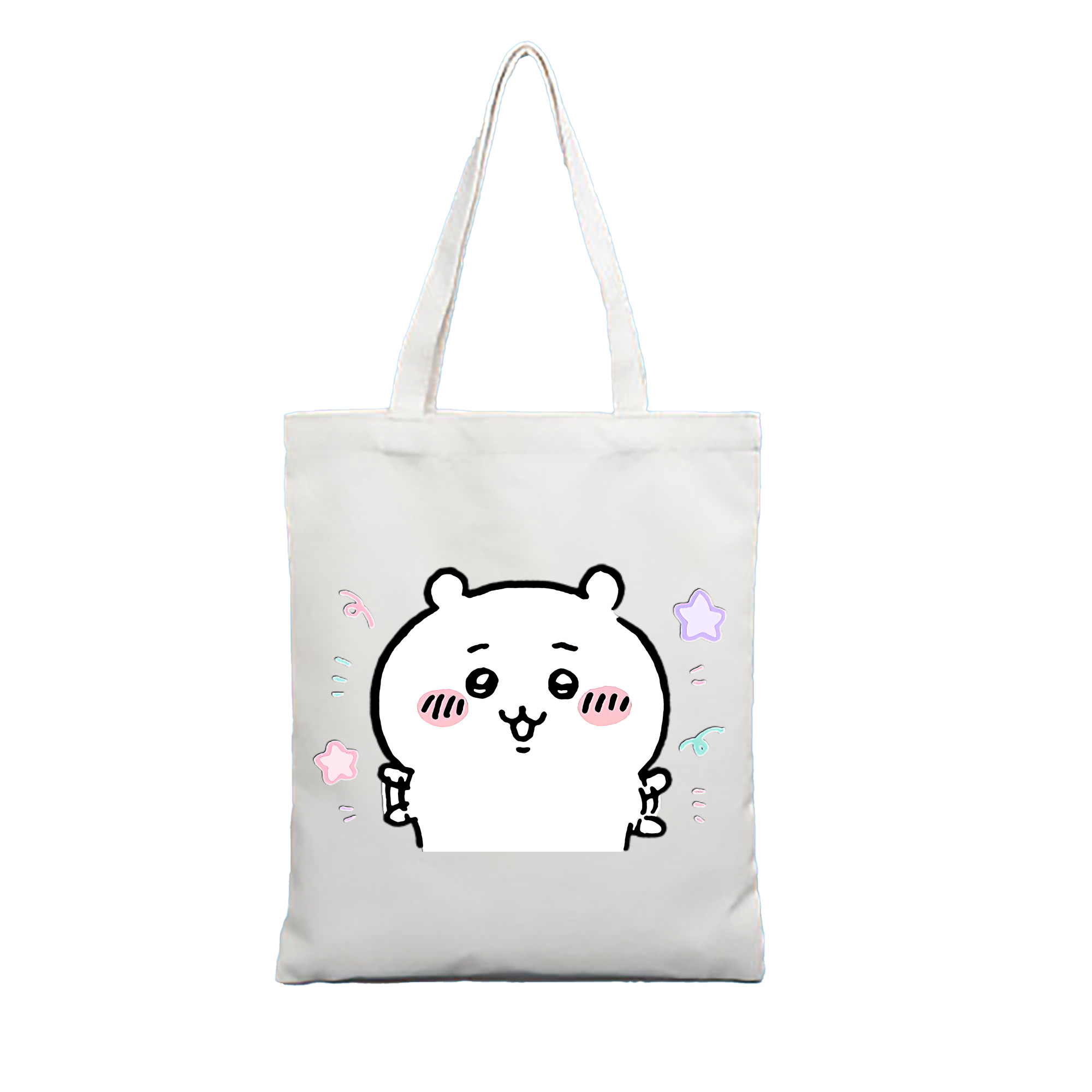 （画像用） ちいかわ ちいかわ Chii-kawa chiikawa 縦型キャンバス生地手提げバッグ　トートバッグ