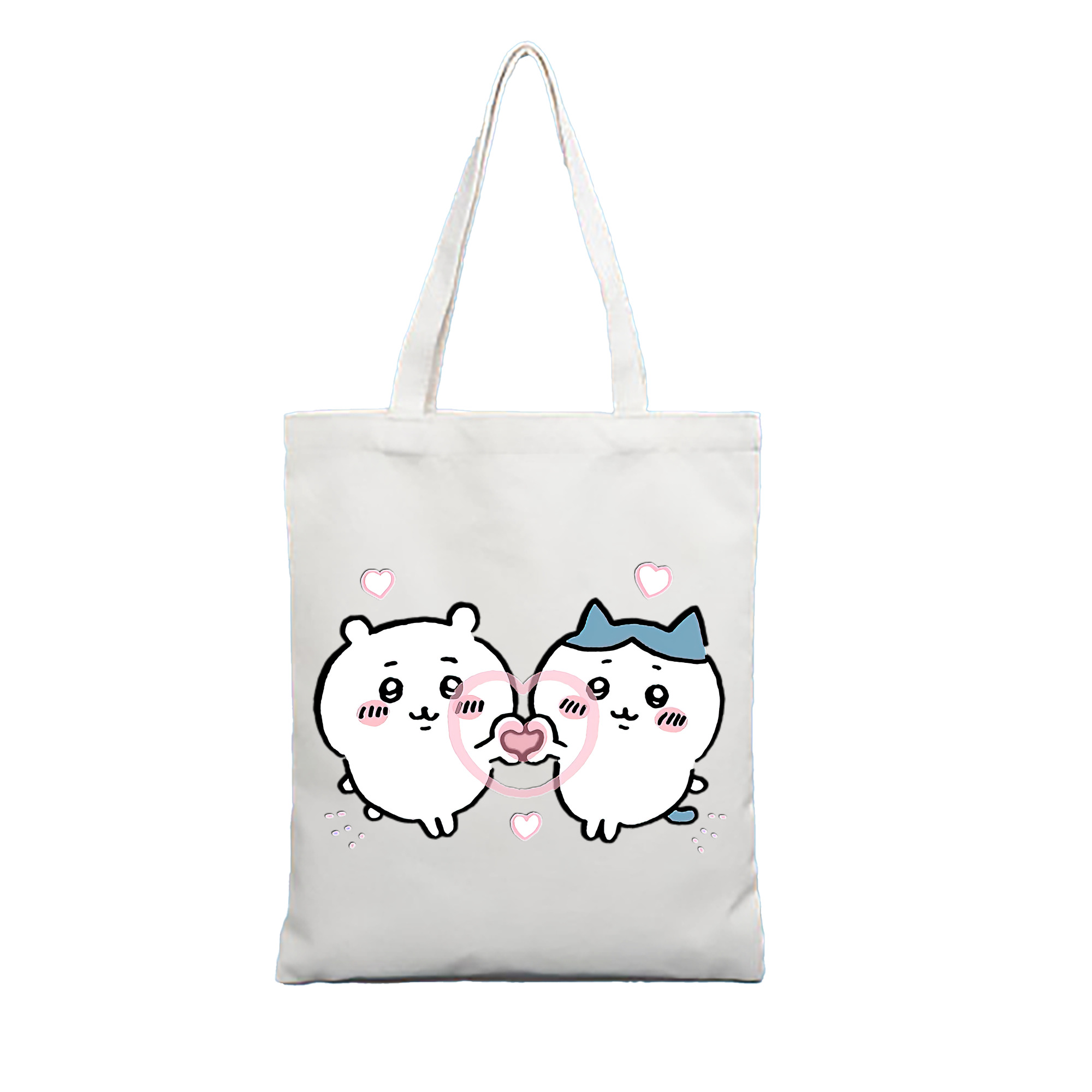 （画像用） ちいかわ ちいかわ Chii-kawa chiikawa 縦型キャンバス生地手提げバッグ　トートバッグ