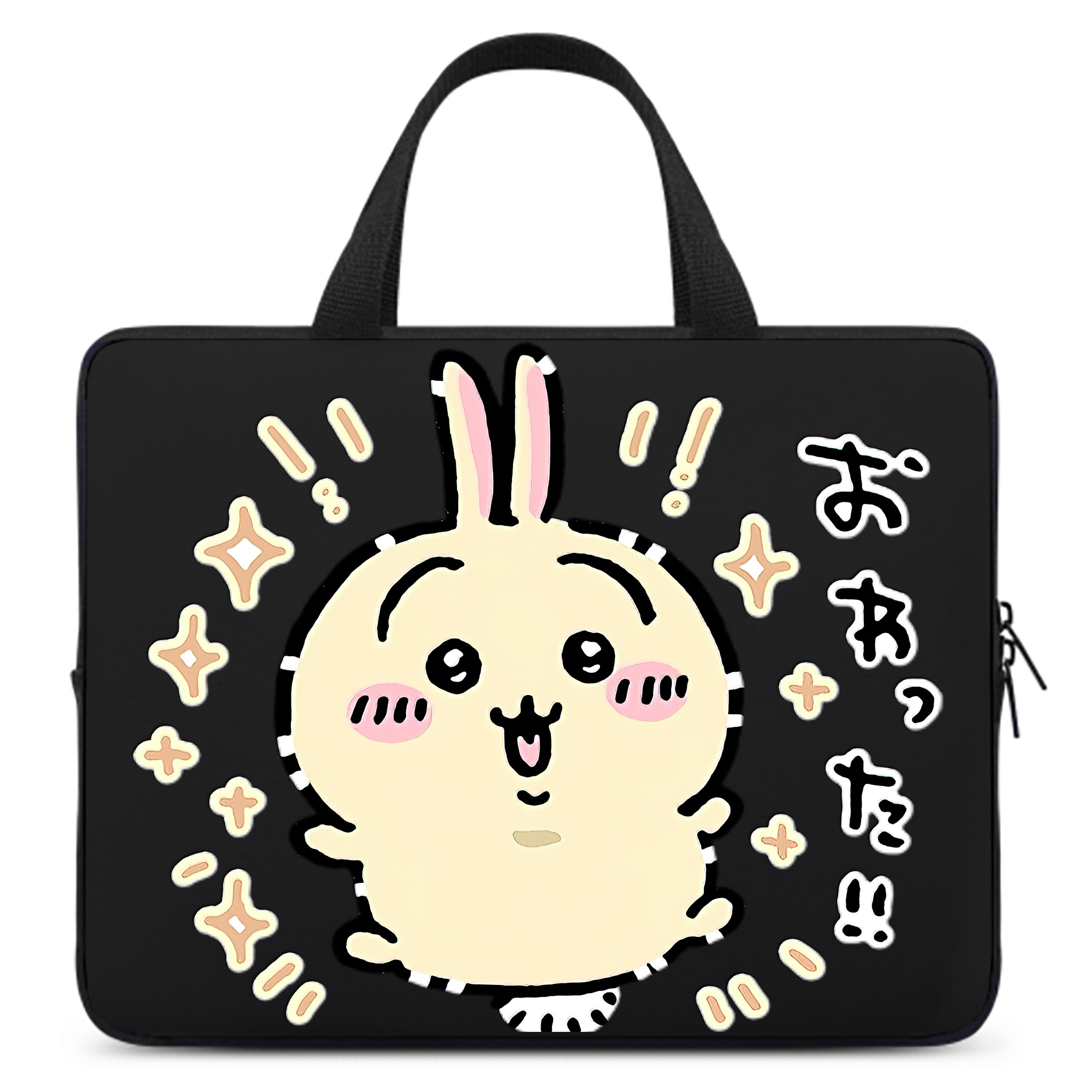 （画像用） ちいかわ うさぎ Chii-kawa usagi 手提げノートパソコンバッグ
