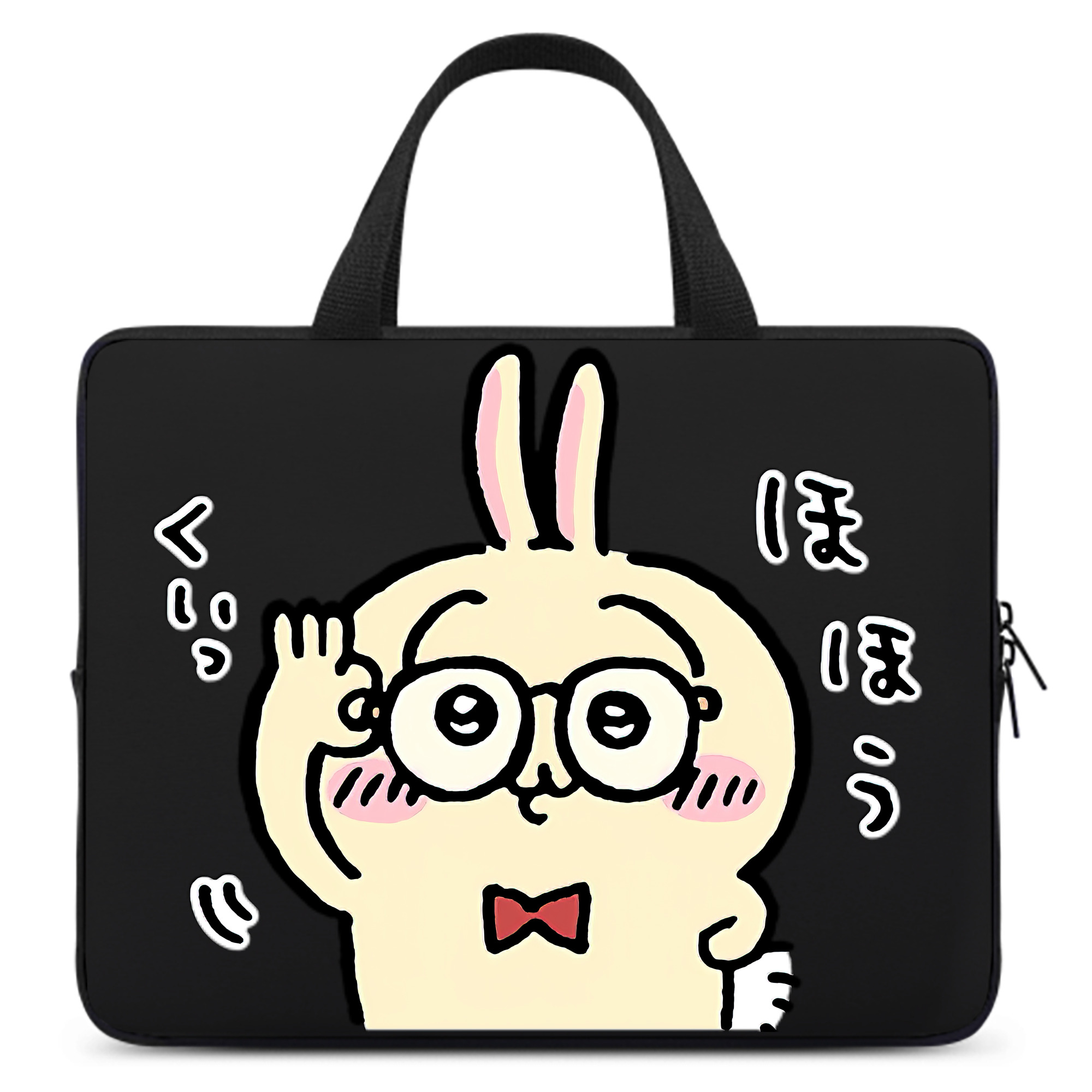 （画像用） ちいかわ うさぎ Chii-kawa usagi 手提げノートパソコンバッグ