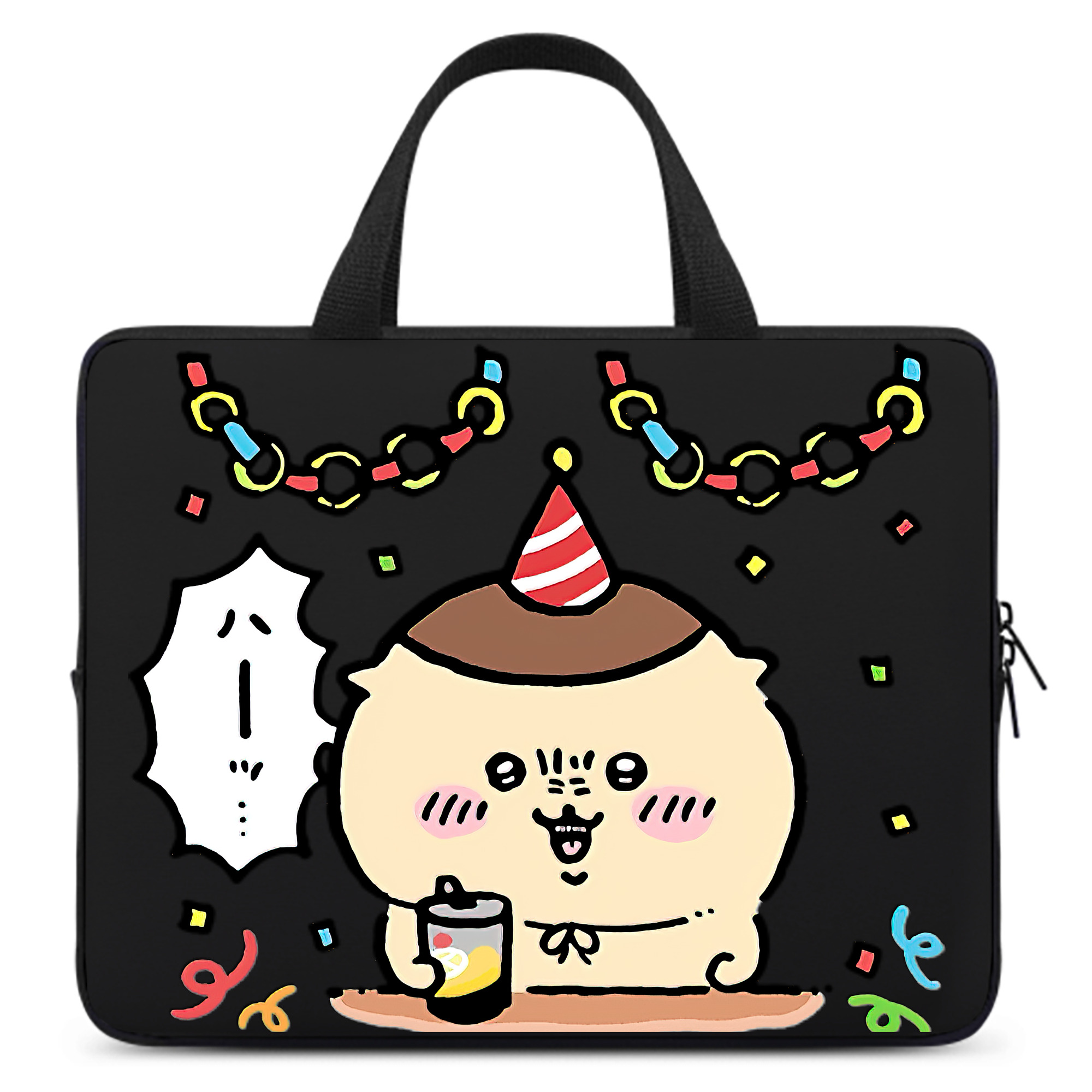 （画像用） ちいかわ くりまんじゅう Chii-kawa kuri manjū 手提げノートパソコンバッグ