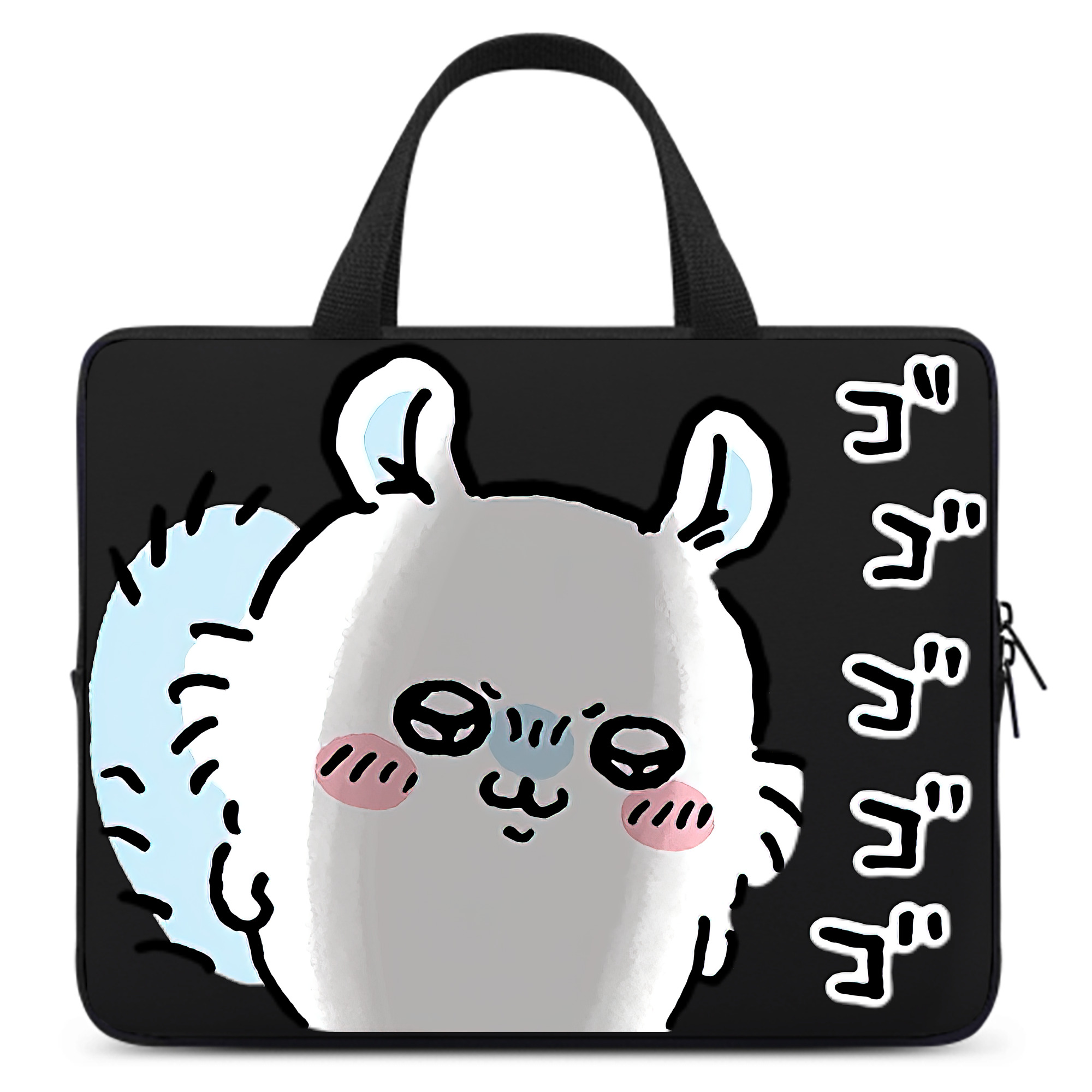 （画像用） ちいかわ モモンガ Chii-kawa Momonga 手提げノートパソコンバッグ