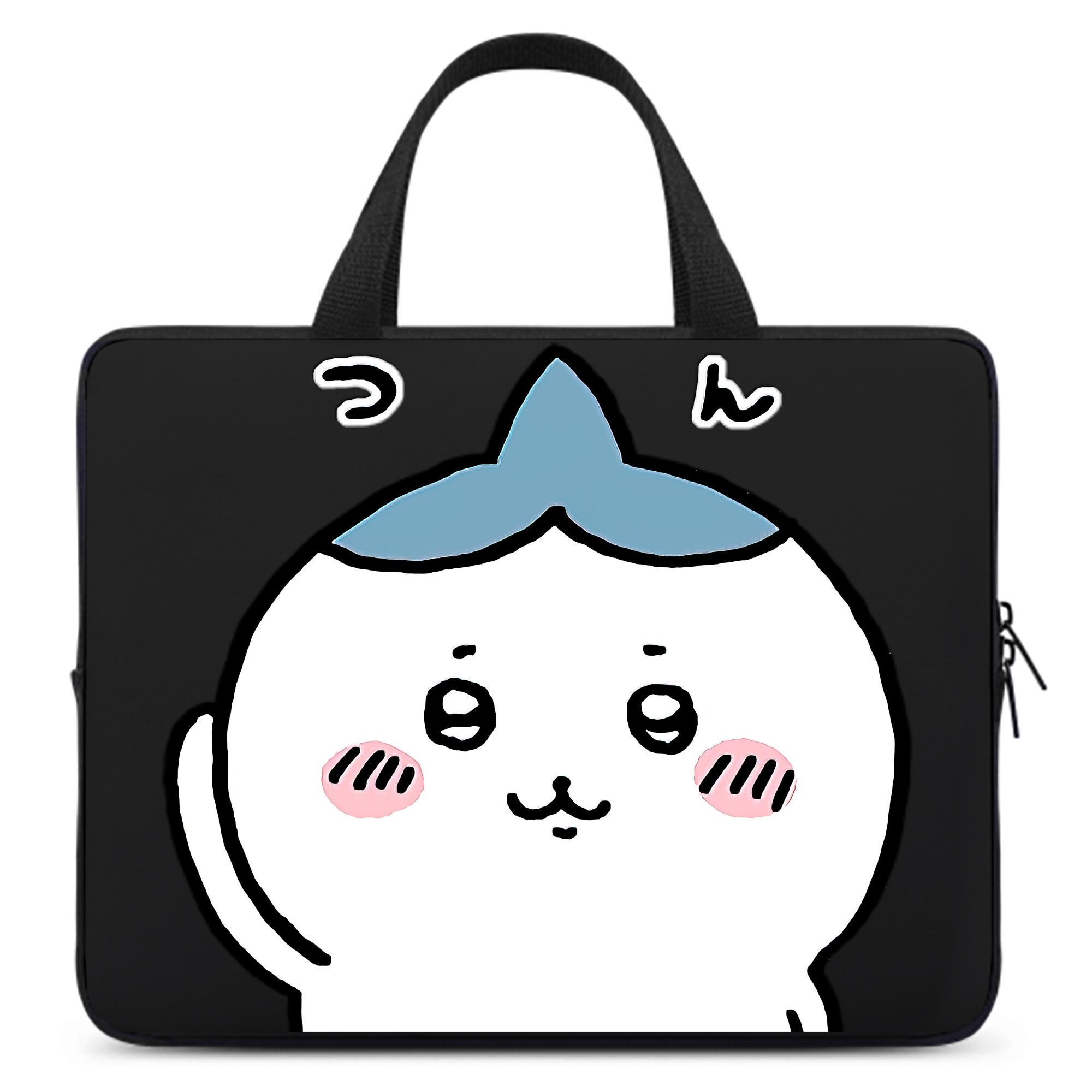 （画像用） ちいかわ ハチワレ Chii-kawa hachiware 手提げノートパソコンバッグ