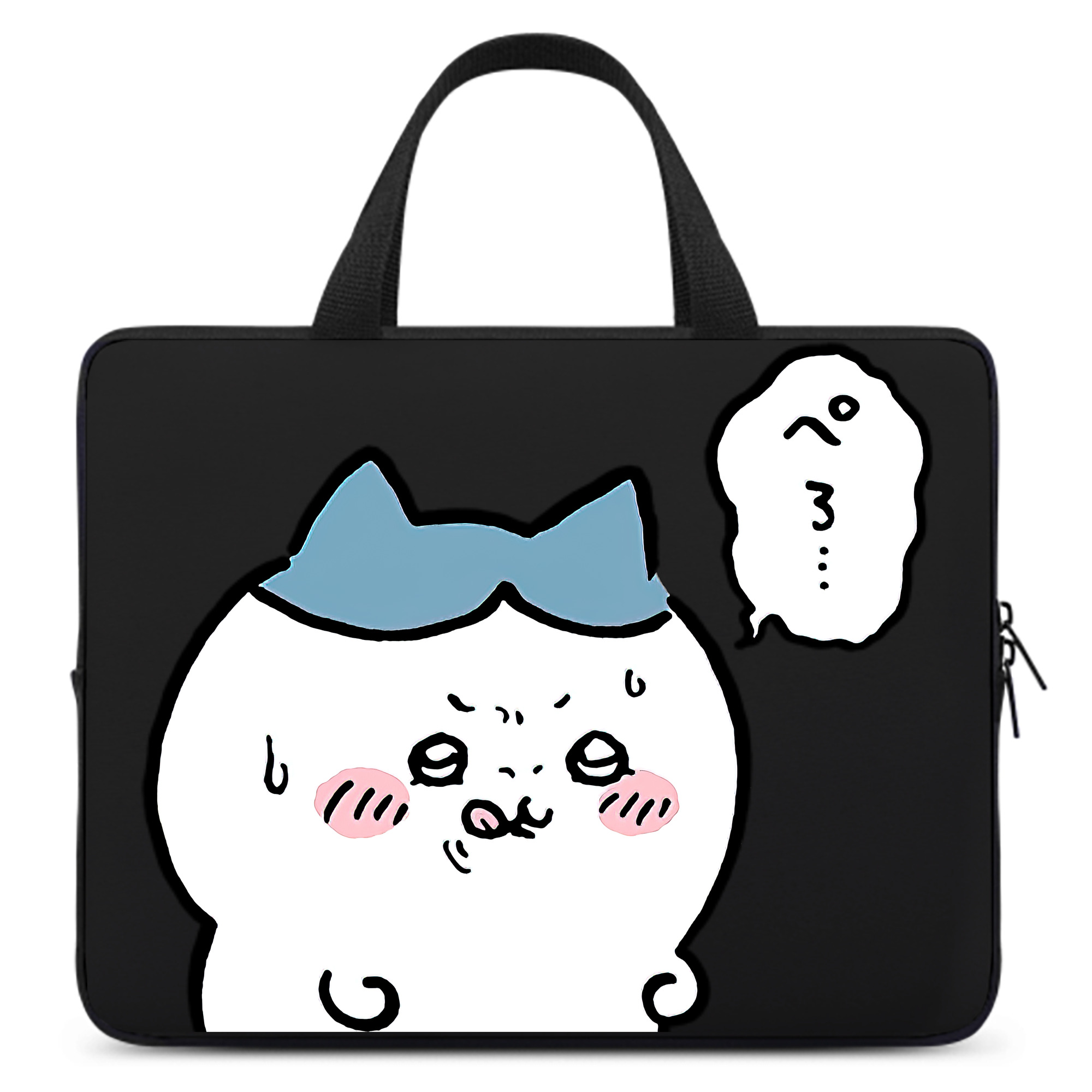 （画像用） ちいかわ ハチワレ Chii-kawa hachiware 手提げノートパソコンバッグ