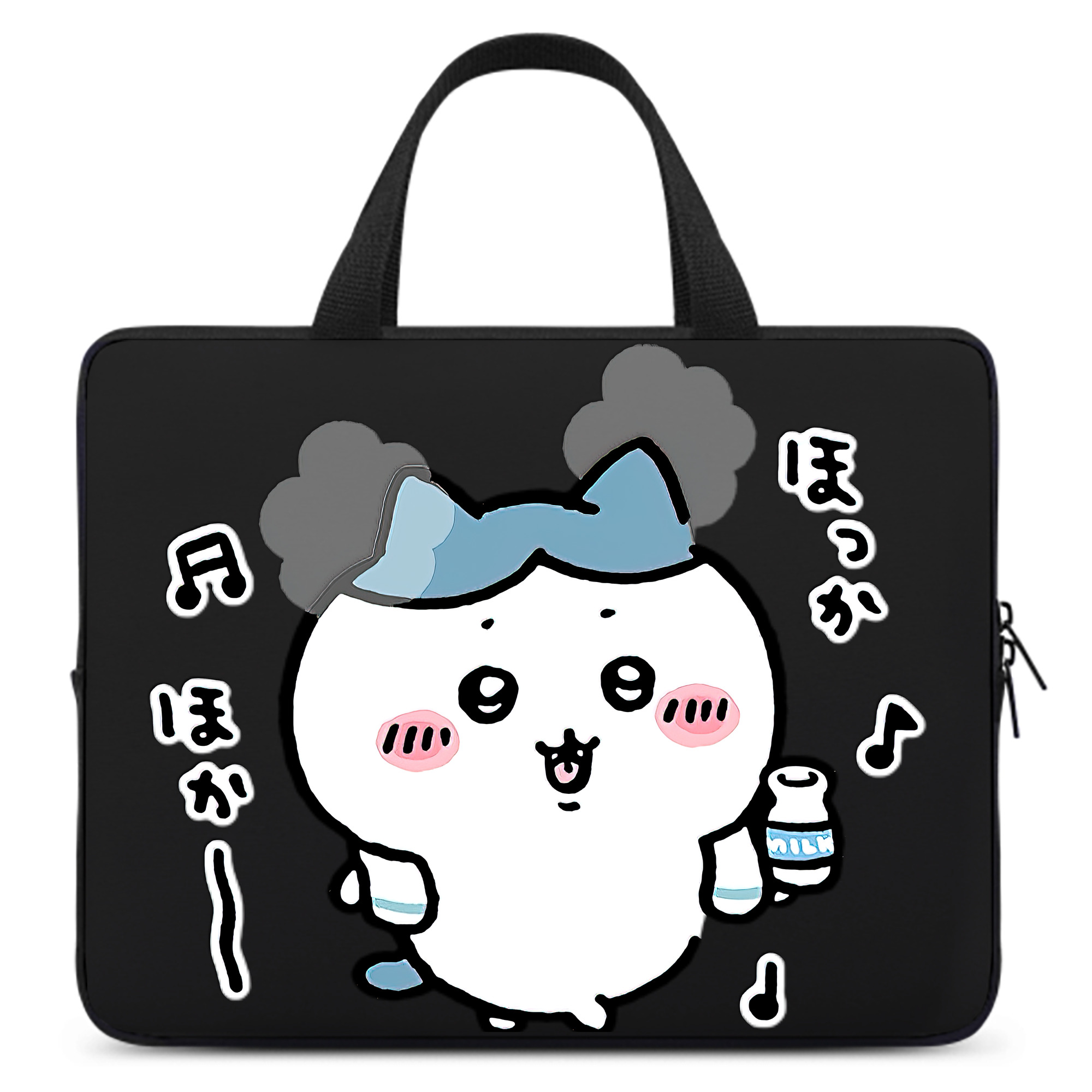 （画像用） ちいかわ ハチワレ Chii-kawa hachiware 手提げノートパソコンバッグ