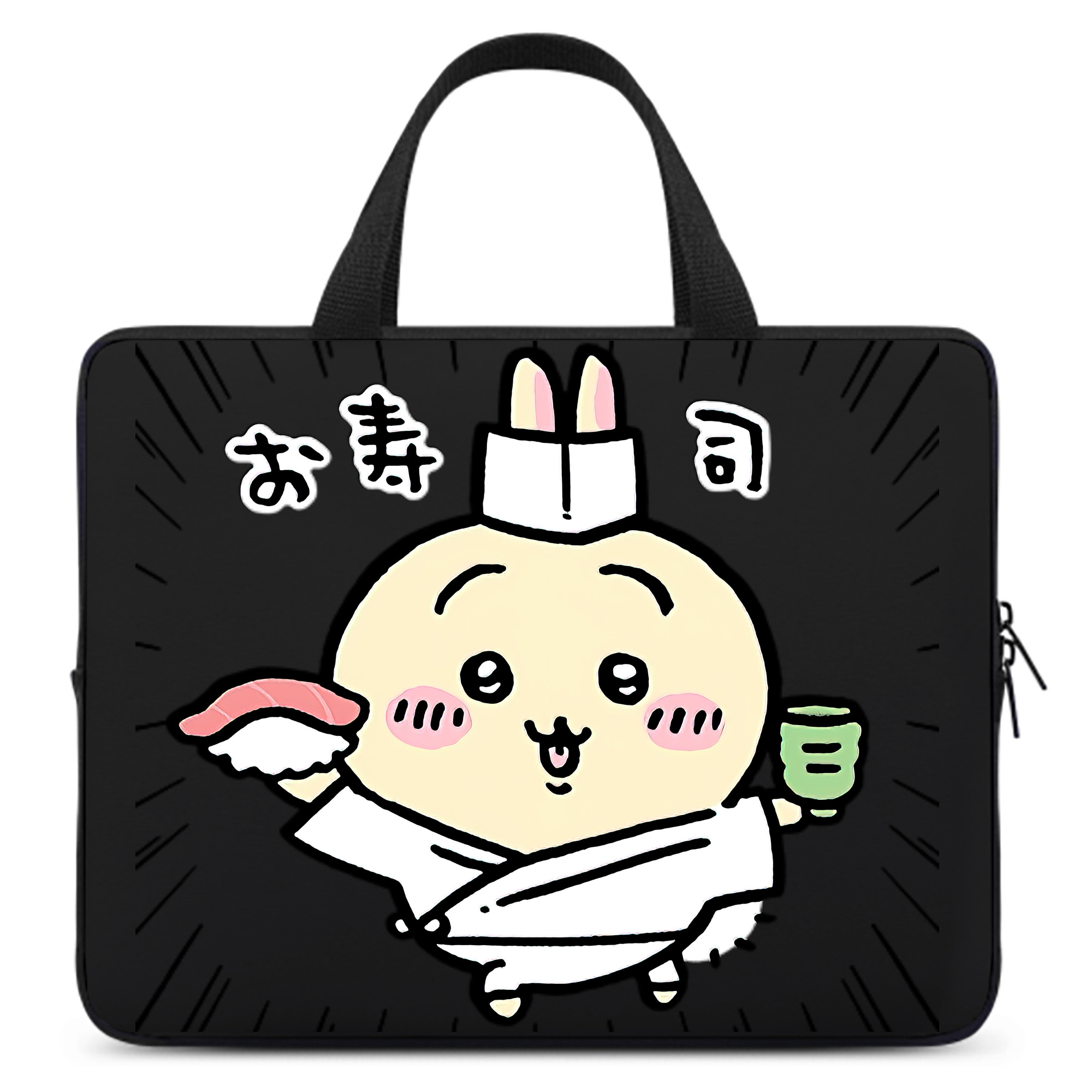 （画像用） ちいかわ うさぎ Chii-kawa usagi 手提げノートパソコンバッグ