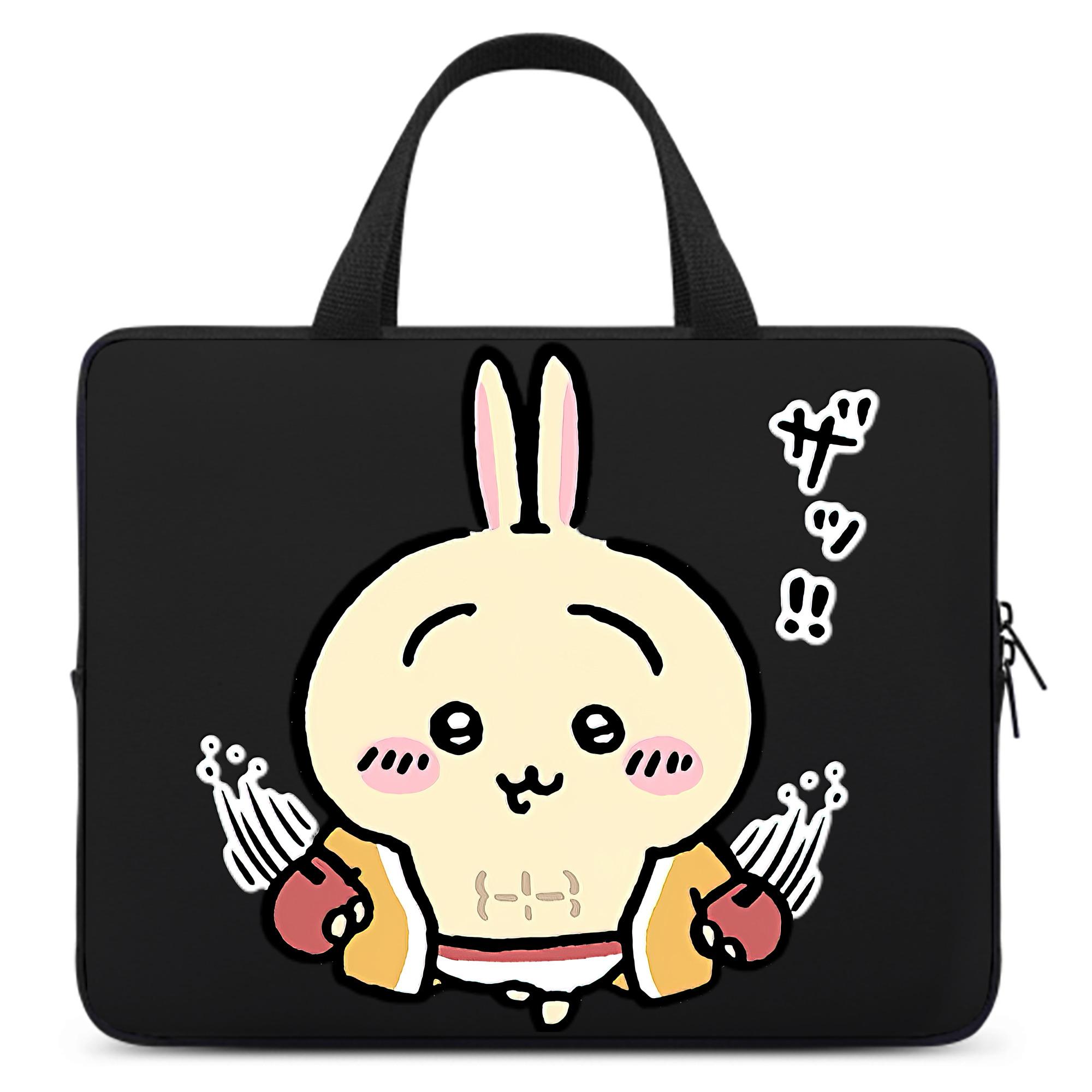（画像用） ちいかわ うさぎ Chii-kawa usagi 手提げノートパソコンバッグ