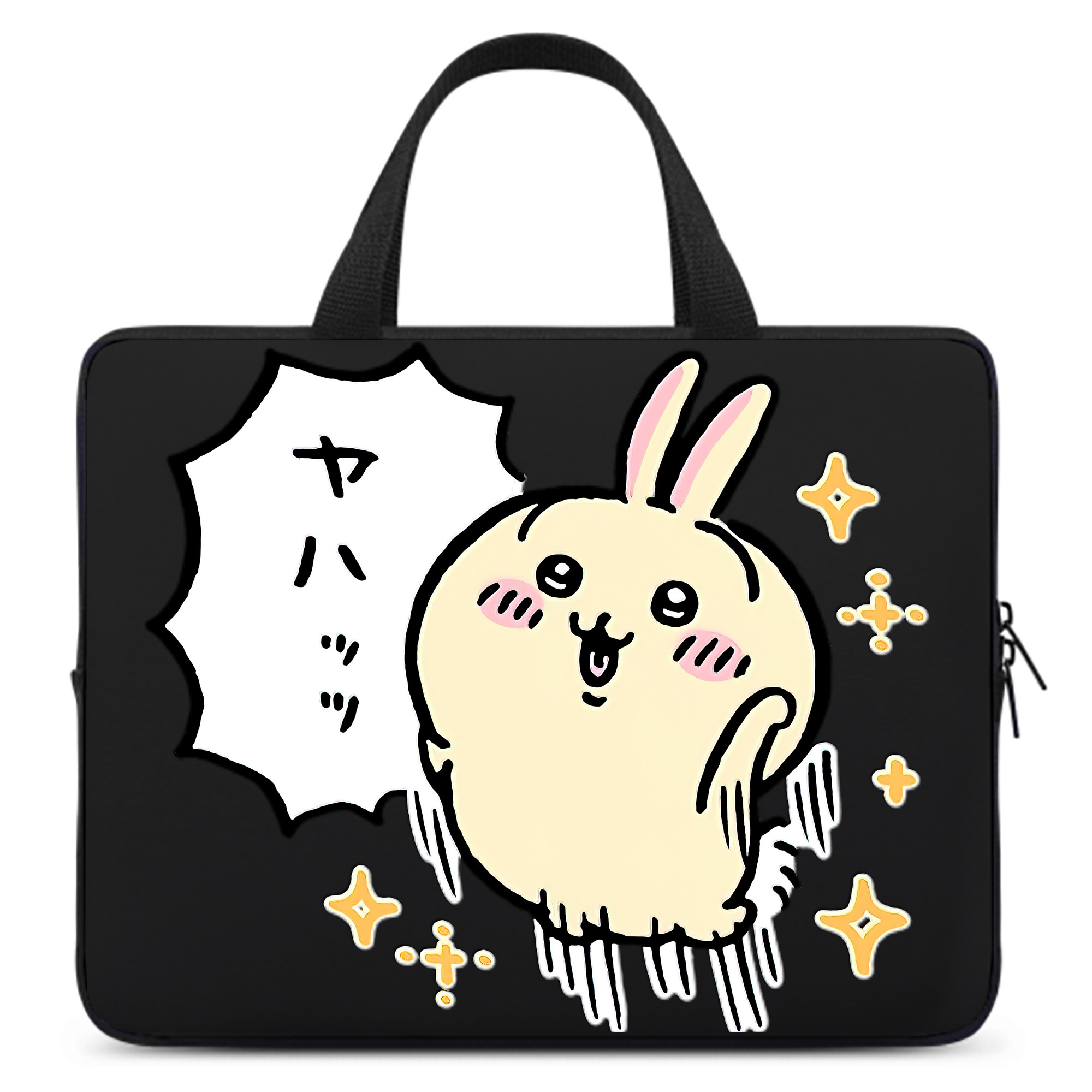 （画像用） ちいかわ うさぎ Chii-kawa usagi 手提げノートパソコンバッグ
