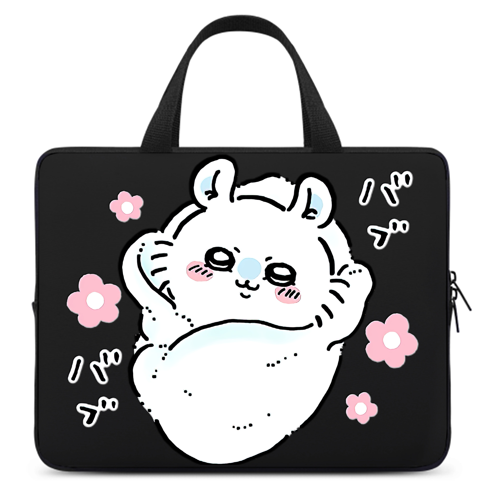 （画像用） ちいかわ モモンガ Chii-kawa Momonga 手提げノートパソコンバッグ