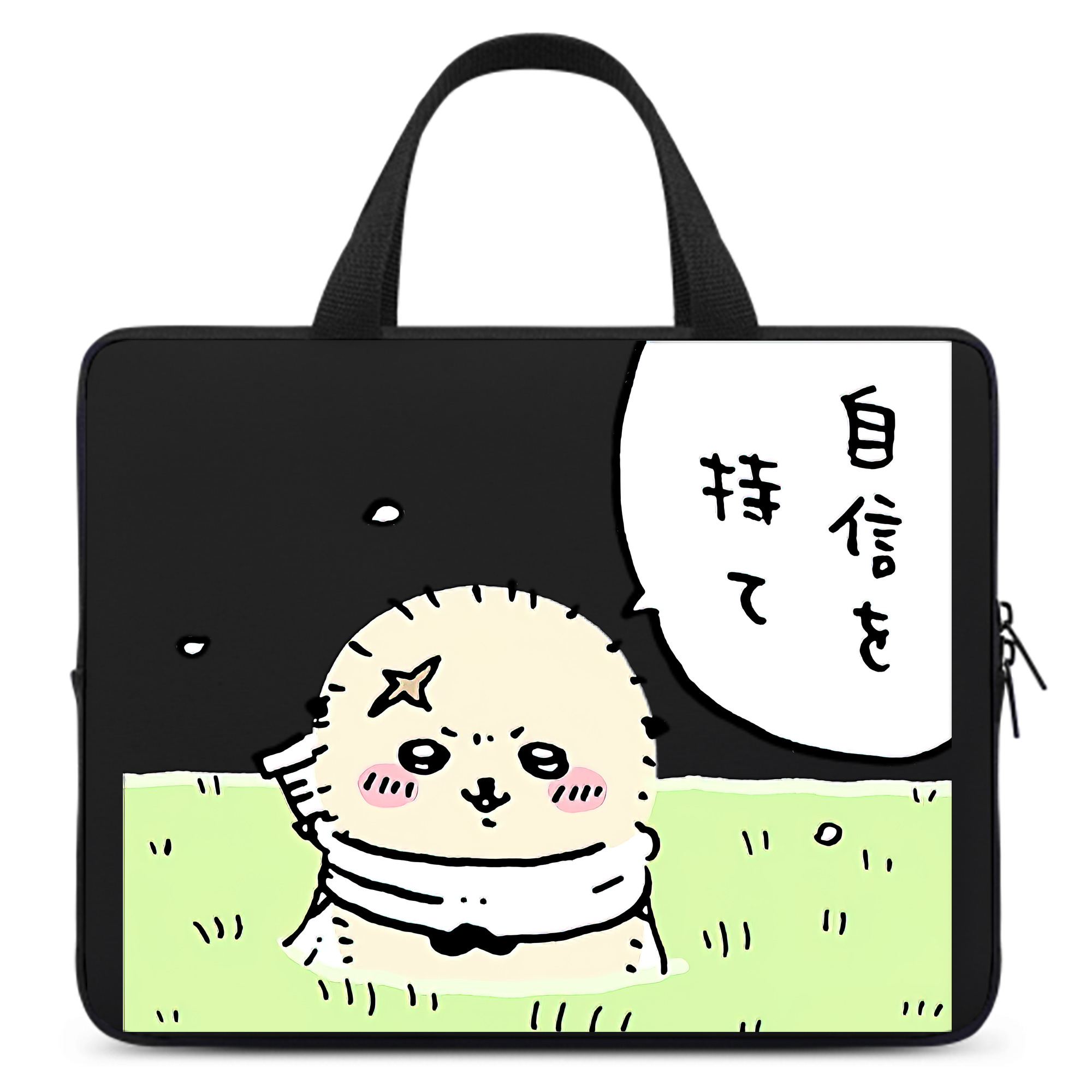 （画像用） ちいかわ ラッコ Chii-kawa Sea otter 手提げノートパソコンバッグ
