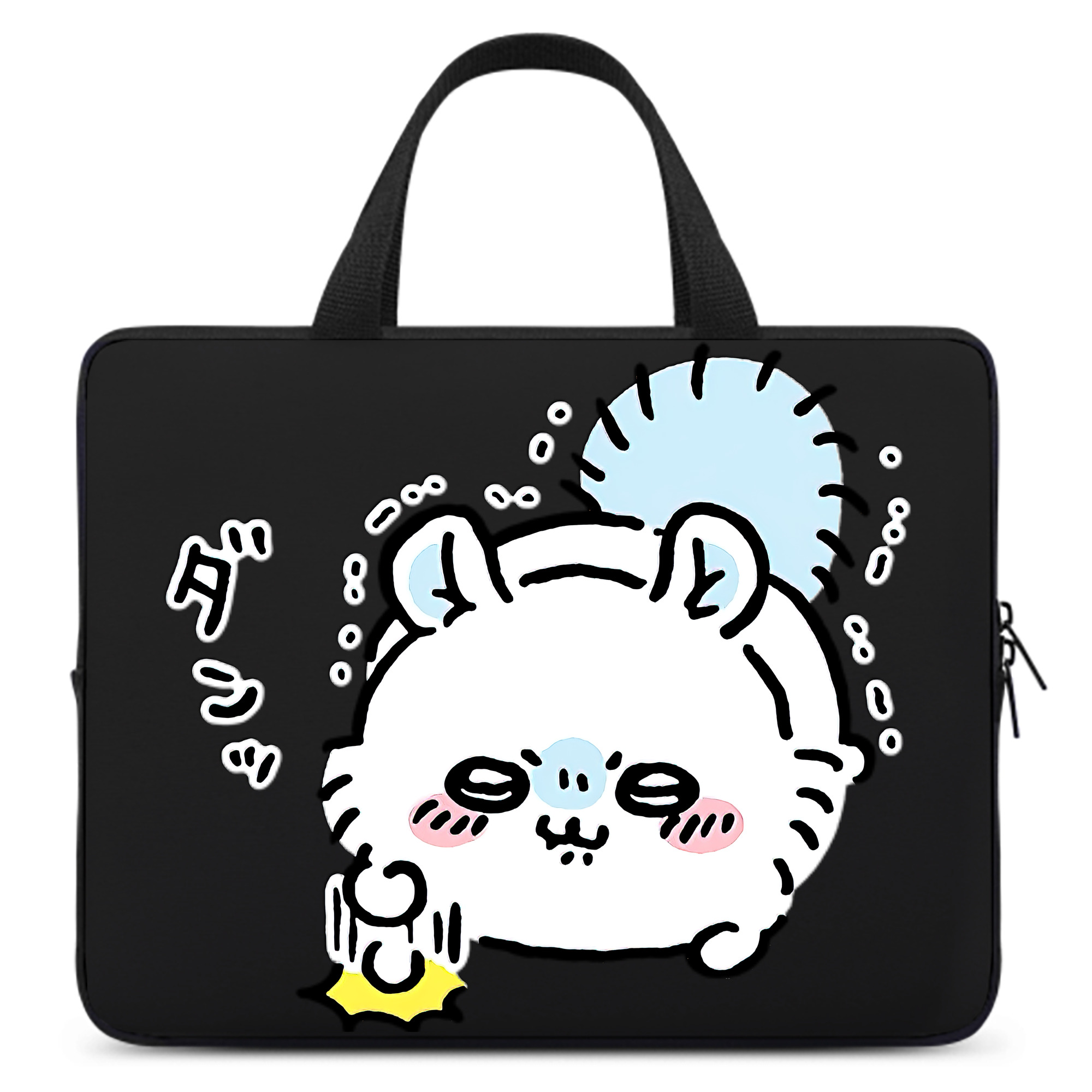 （画像用） ちいかわ モモンガ Chii-kawa Momonga 手提げノートパソコンバッグ