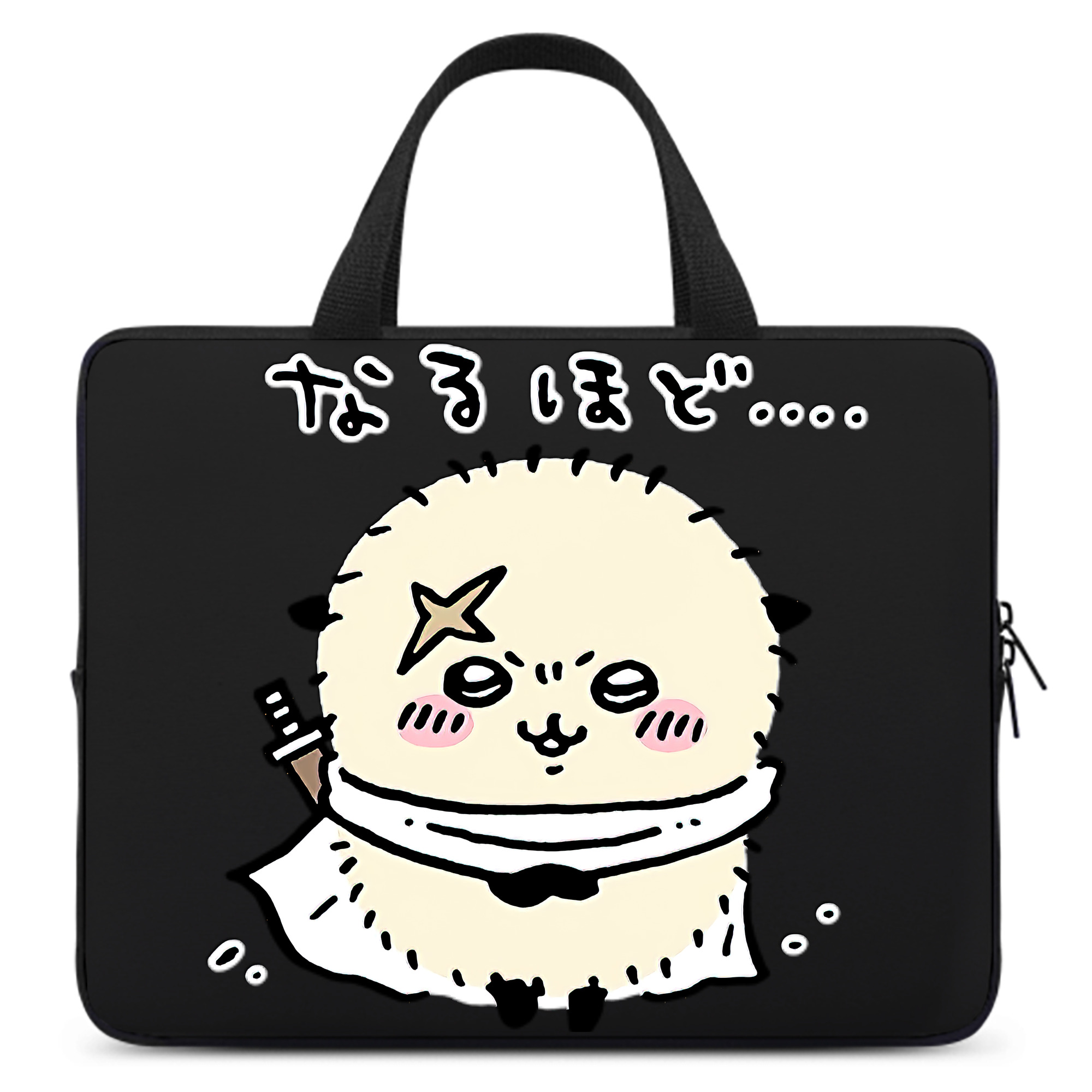 （画像用） ちいかわ ラッコ Chii-kawa Sea otter 手提げノートパソコンバッグ