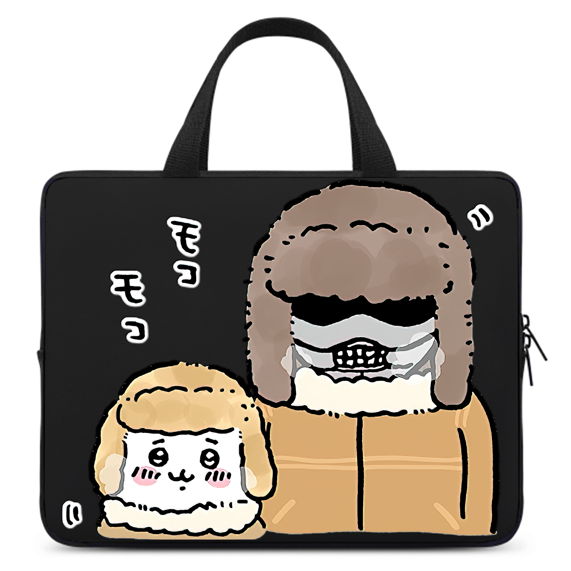 （画像用） ちいかわ 労働の鎧さん Chii-kawa Mr. Armor of Labor 手提げノートパソコンバッグ