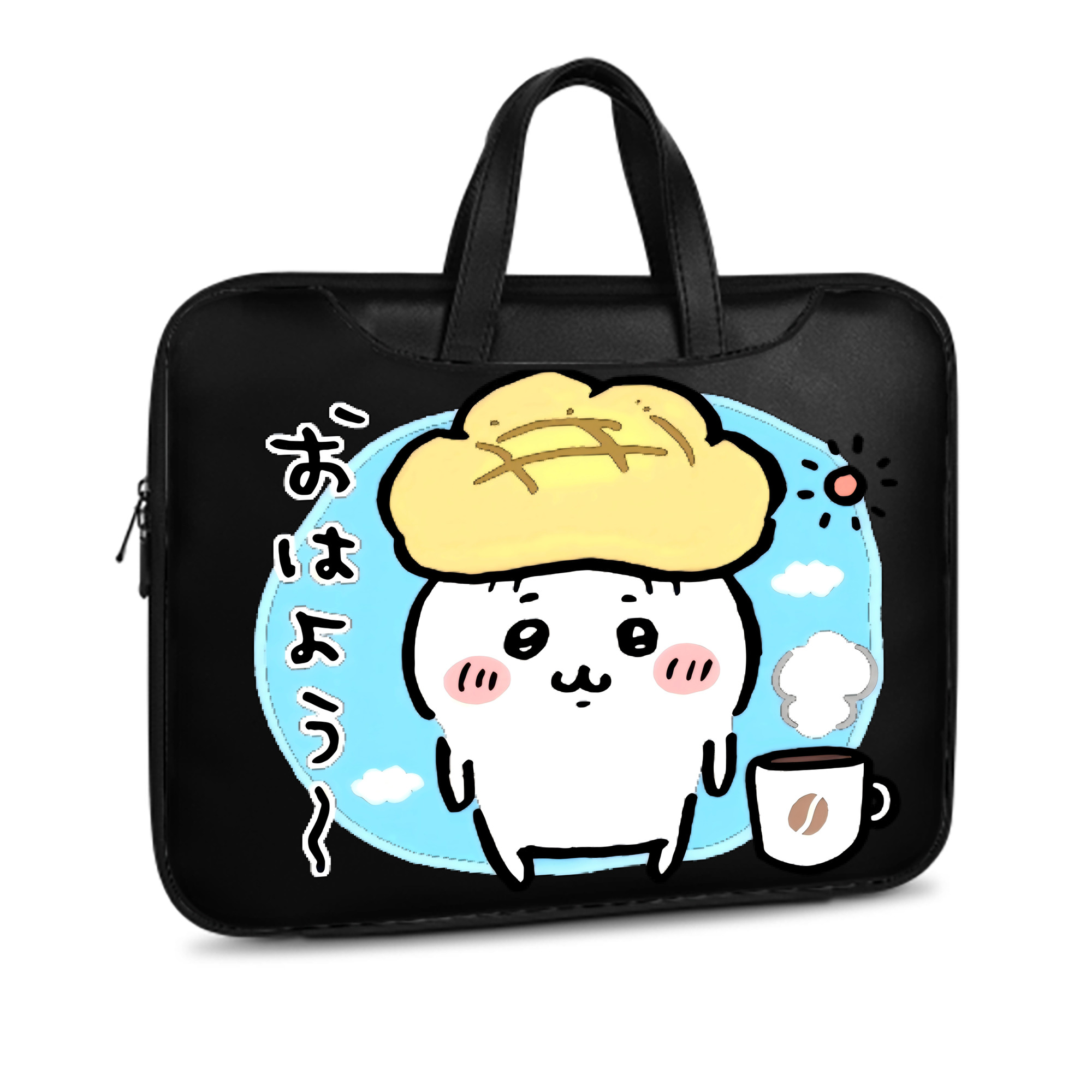 （画像用） ちいかわ ちいかわ Chii-kawa chiikawa レザーラップトップバッグ　ノートパソコンケース