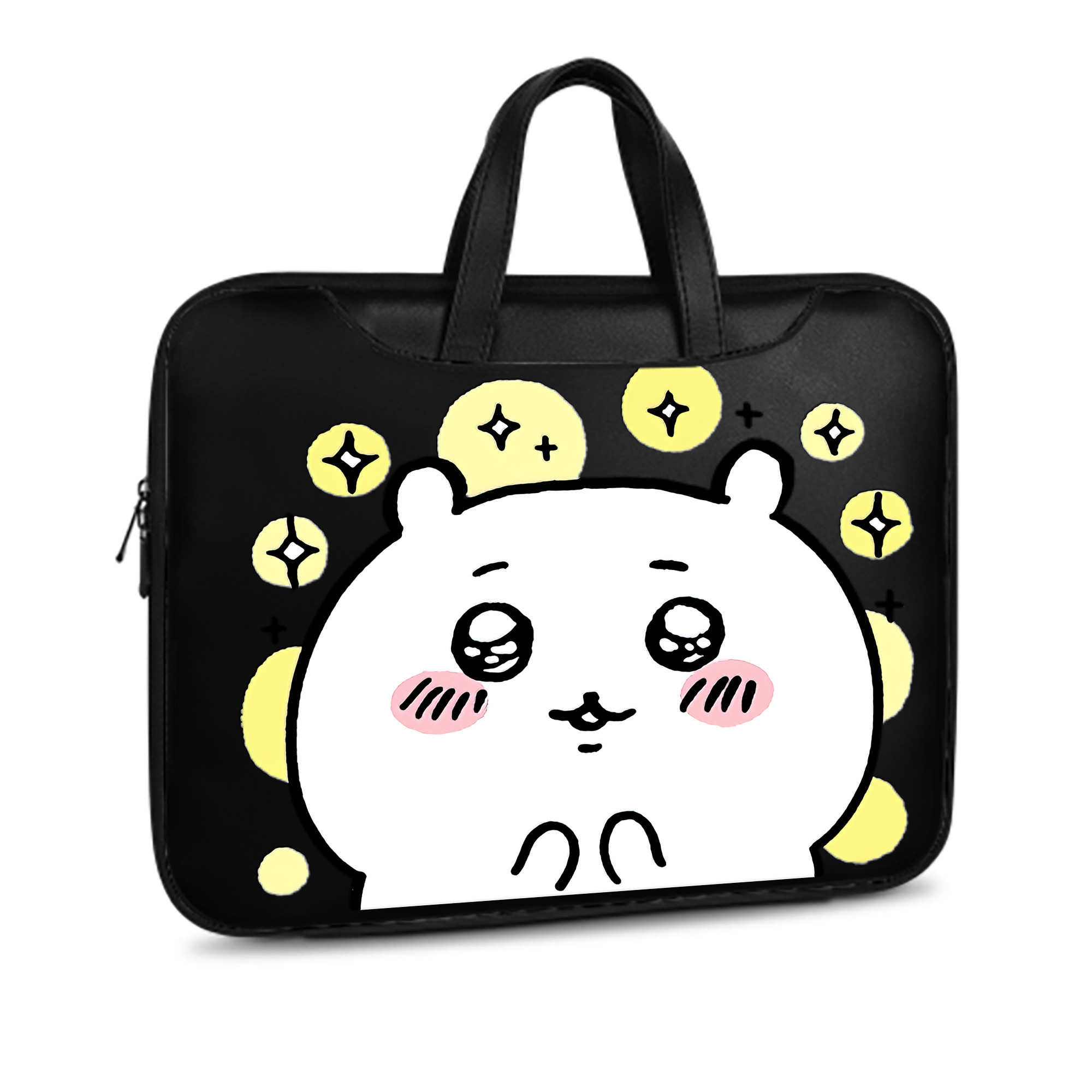 （画像用） ちいかわ ちいかわ Chii-kawa chiikawa レザーラップトップバッグ　ノートパソコンケース