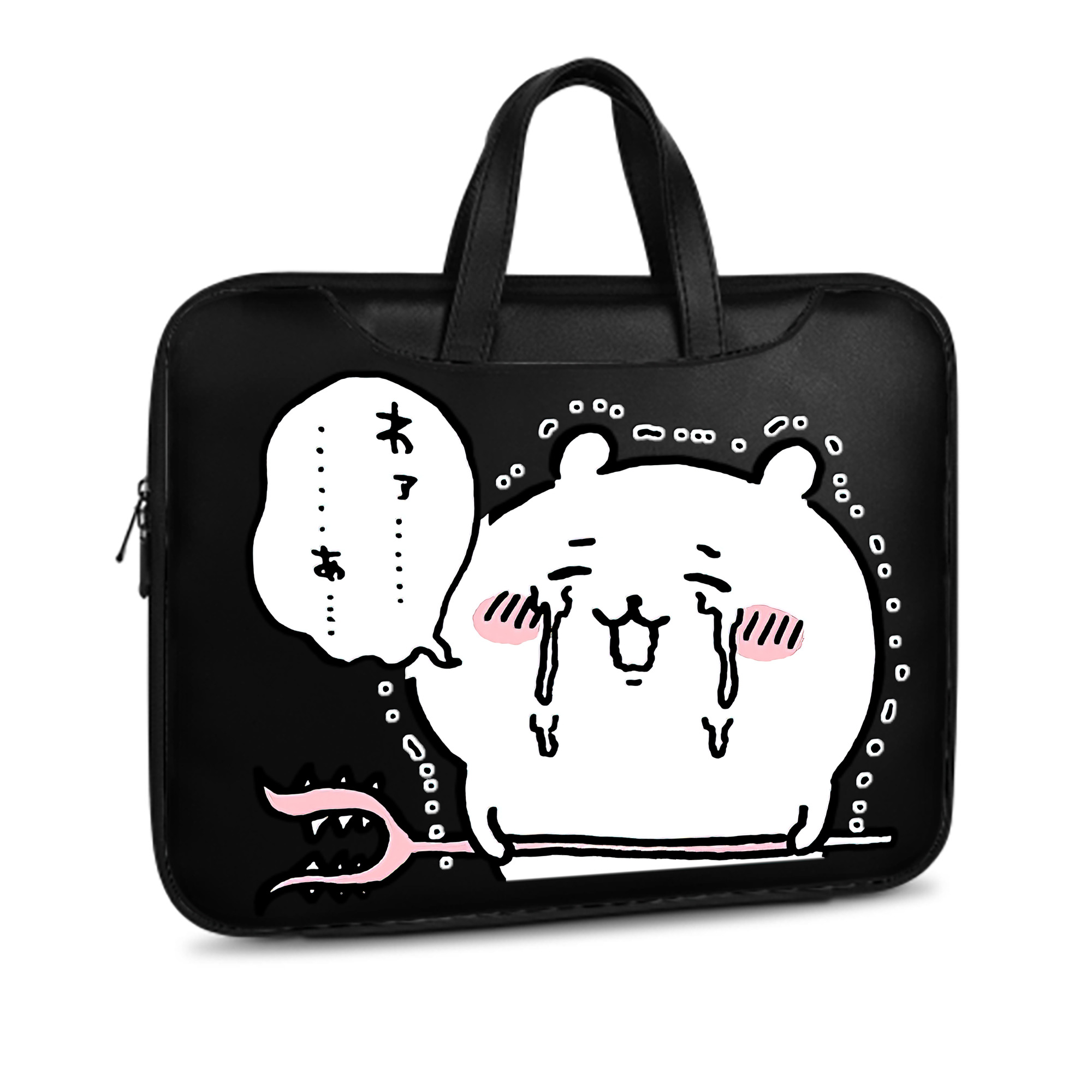 （画像用） ちいかわ ちいかわ Chii-kawa chiikawa レザーラップトップバッグ　ノートパソコンケース