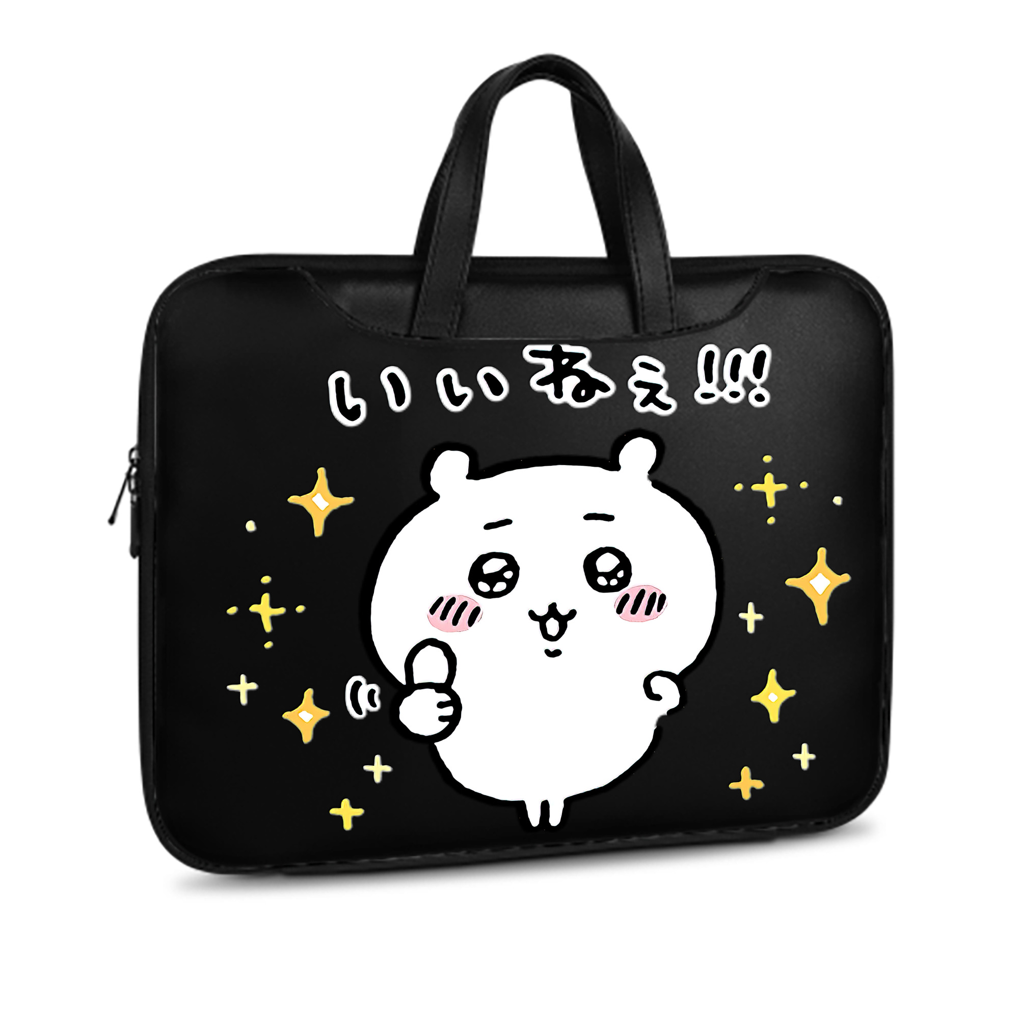 （画像用） ちいかわ ちいかわ Chii-kawa chiikawa レザーラップトップバッグ　ノートパソコンケース