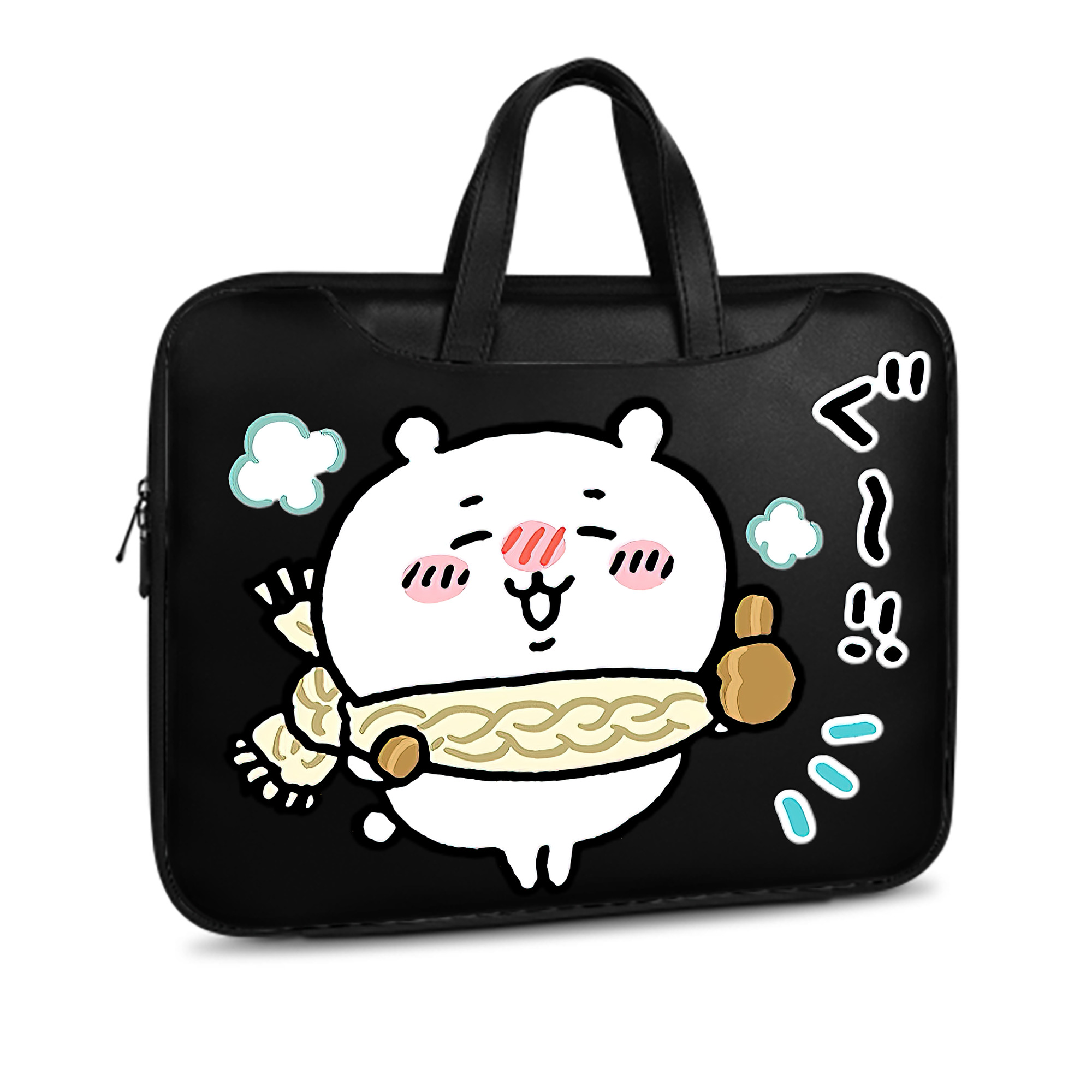 （画像用） ちいかわ ちいかわ Chii-kawa chiikawa レザーラップトップバッグ　ノートパソコンケース