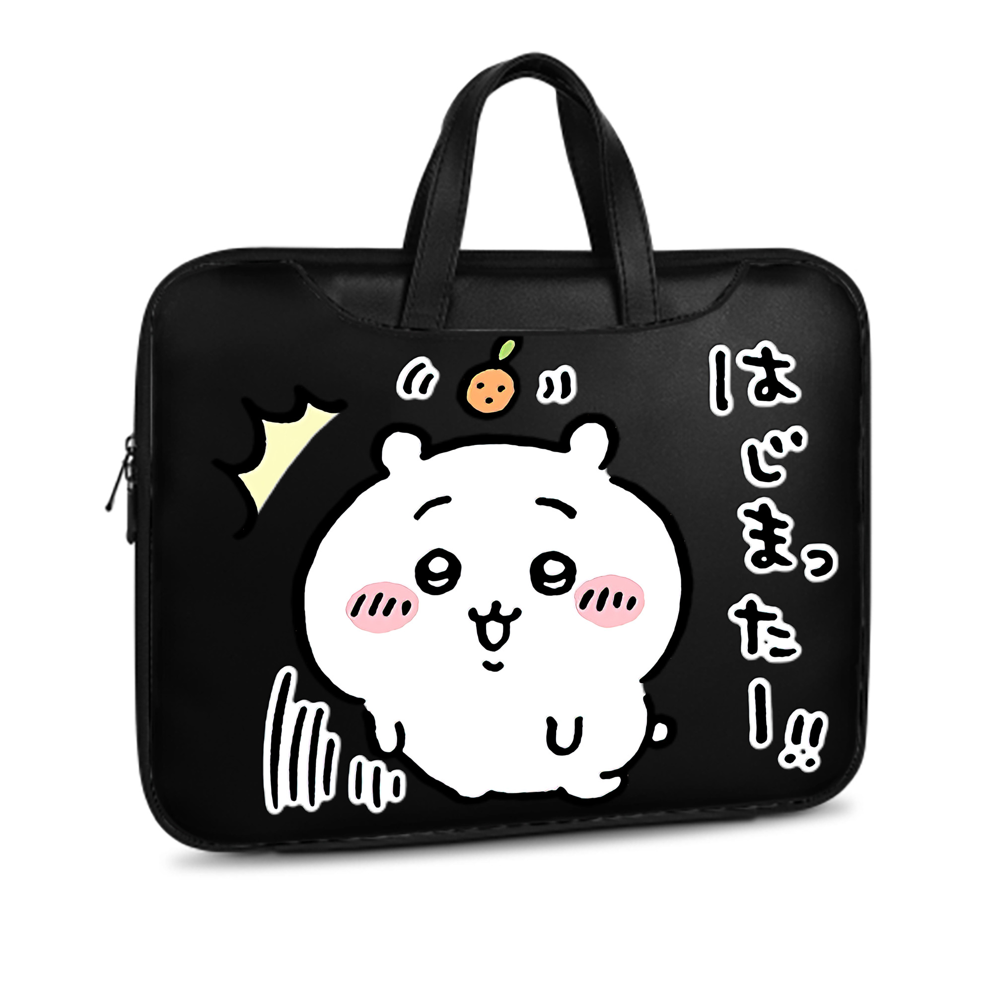 （画像用） ちいかわ ちいかわ Chii-kawa chiikawa レザーラップトップバッグ　ノートパソコンケース