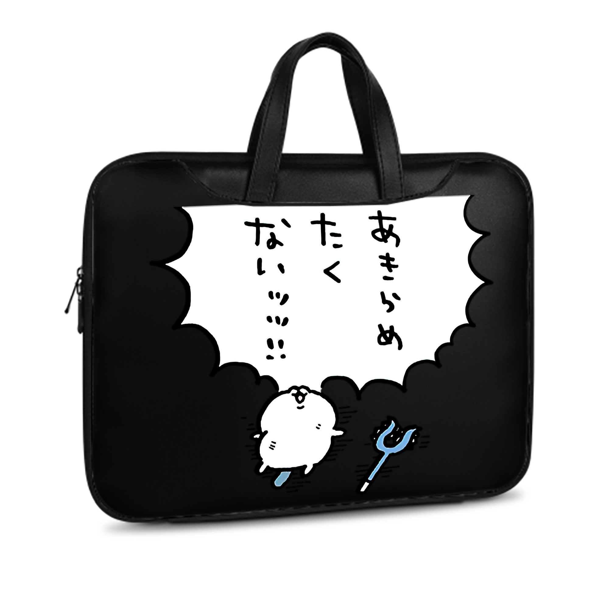 （画像用） ちいかわ ちいかわ Chii-kawa chiikawa レザーラップトップバッグ　ノートパソコンケース