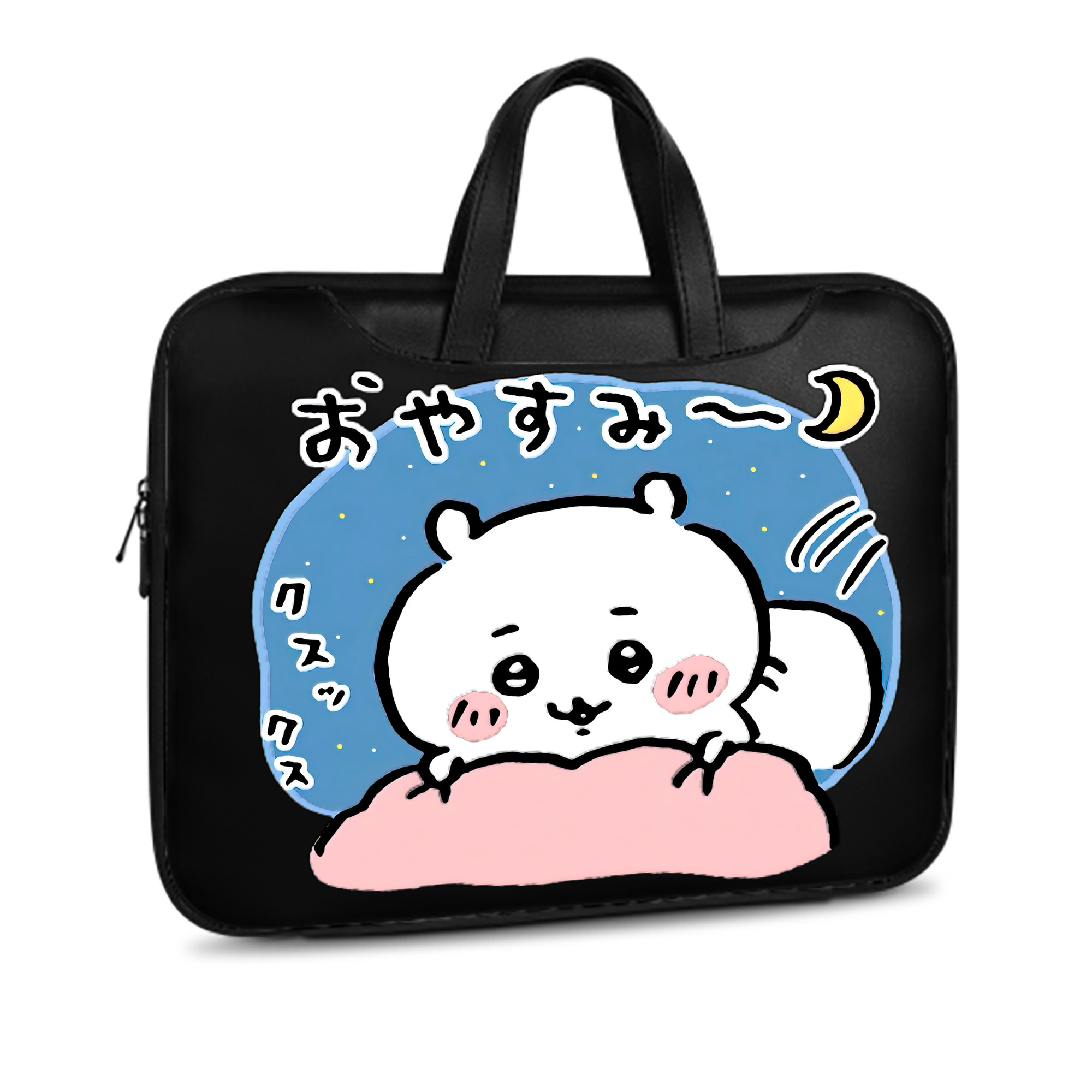 （画像用） ちいかわ ちいかわ Chii-kawa chiikawa レザーラップトップバッグ　ノートパソコンケース